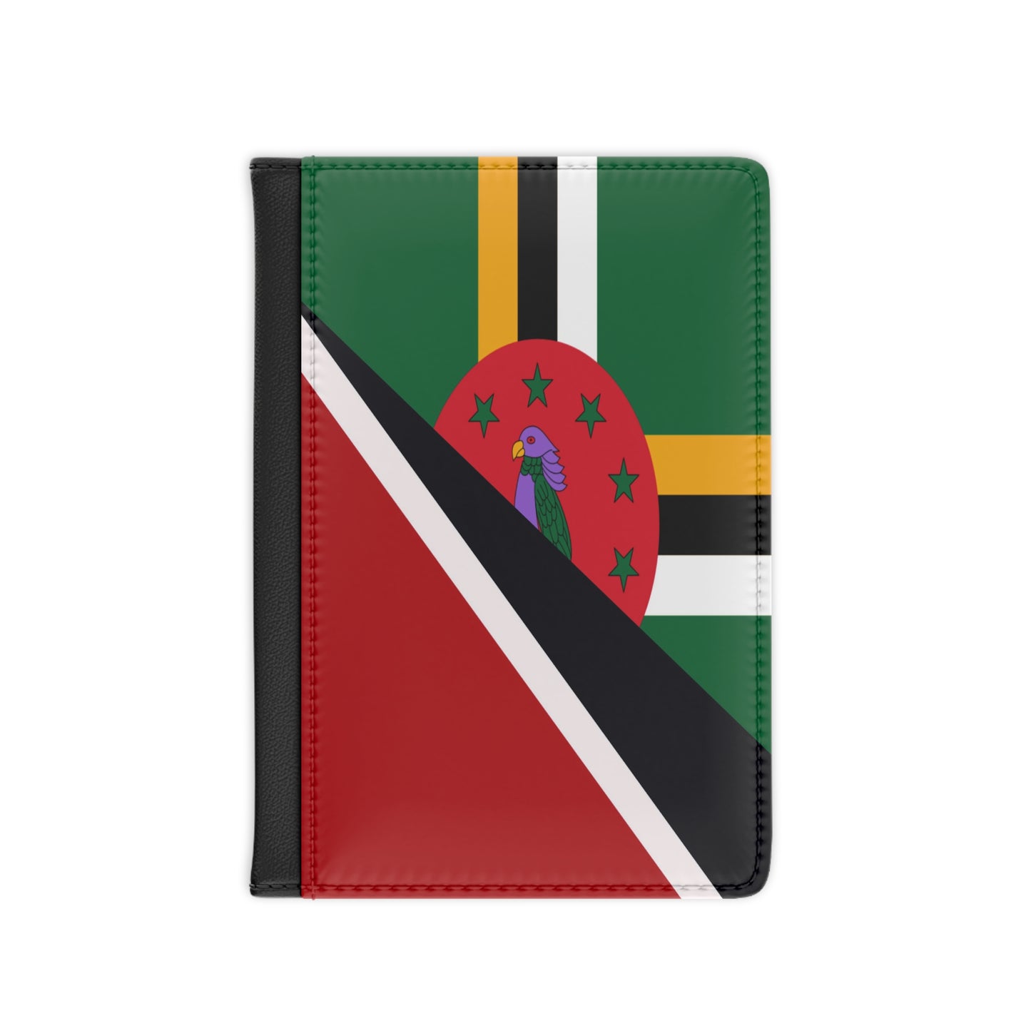 Trinidad Dominica Flag Trini Tobago Passport Cover