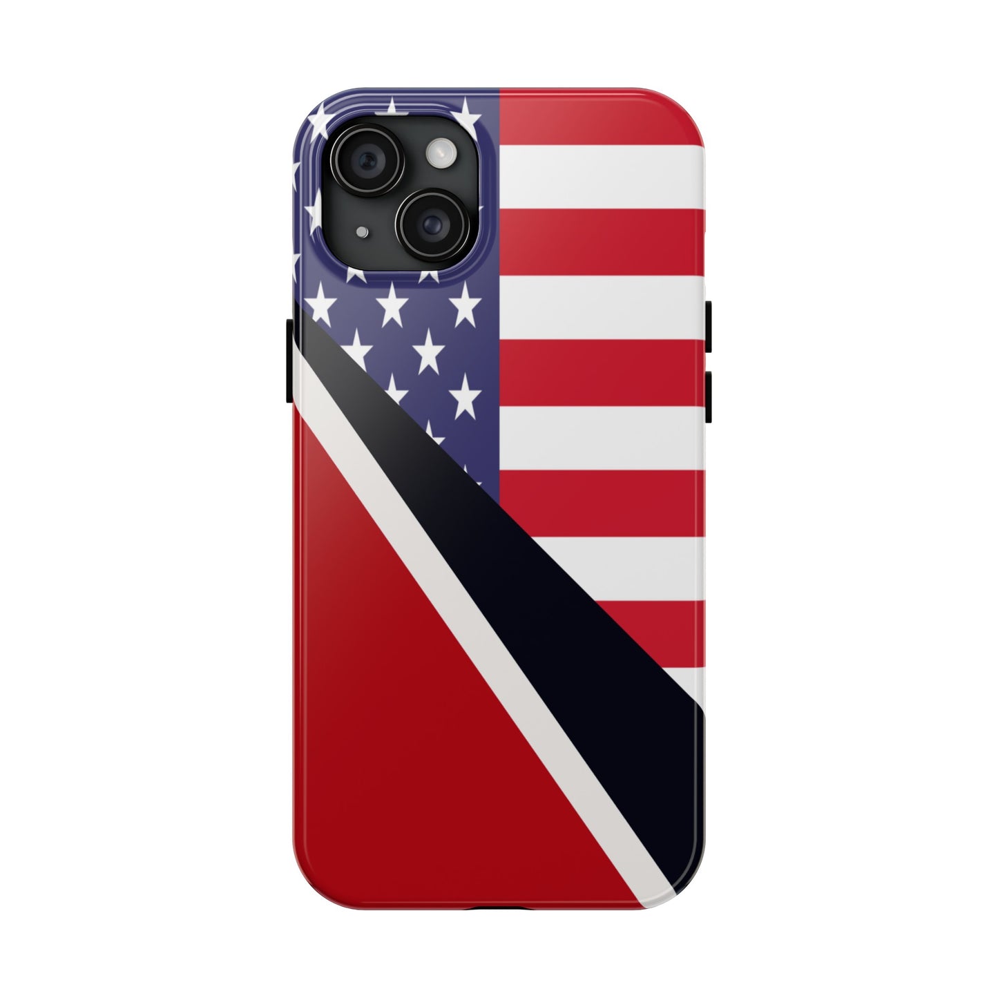 Trinidad American Flag Trini USA Tough Phone Cases