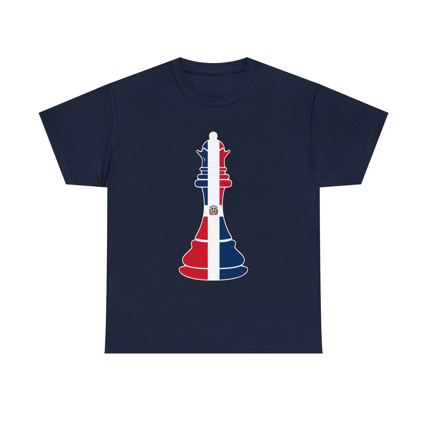 Dominican Republic Queen Flag Chess Piece DR T-Shirt | Unisex Tee Shirt