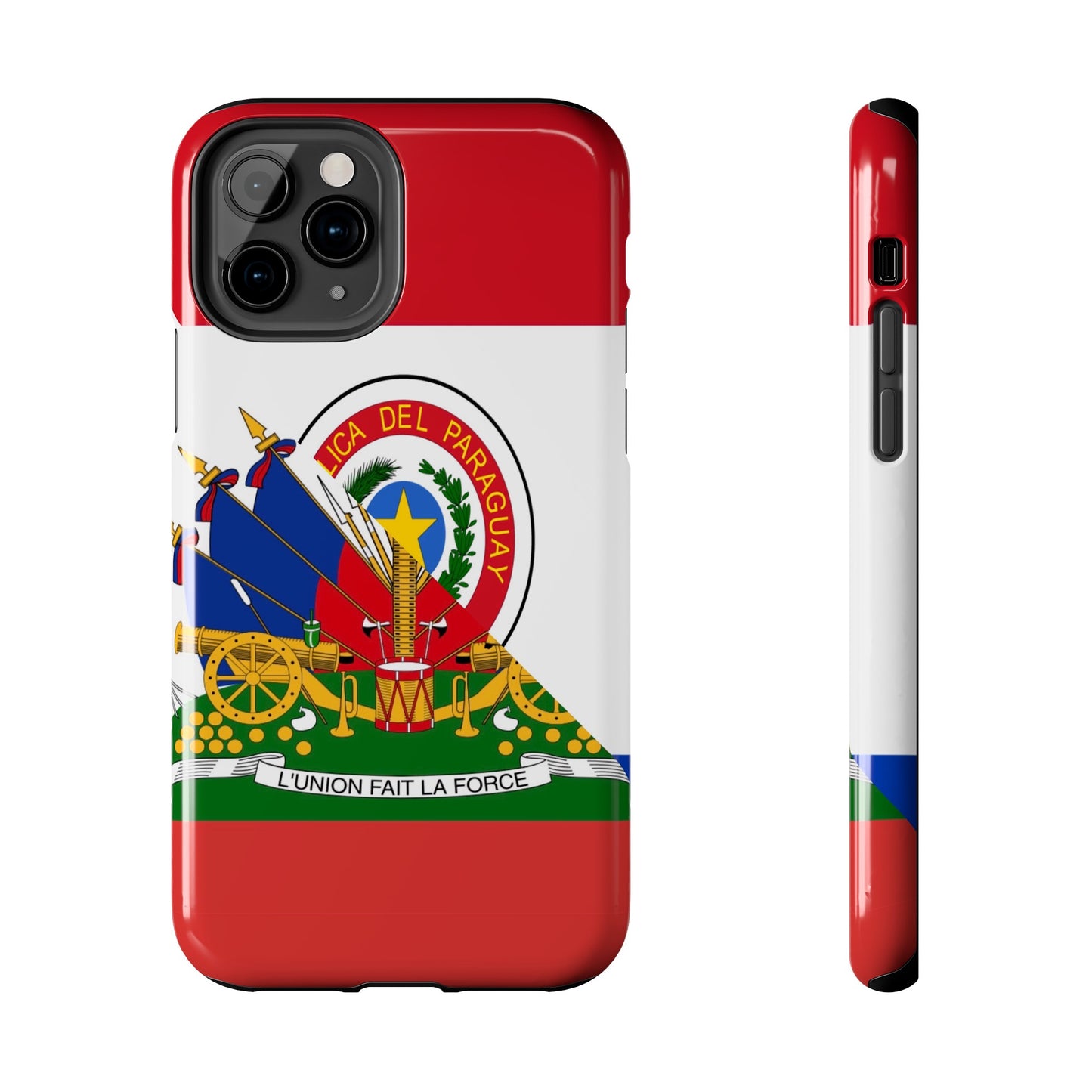 Haitian Paraguayan Flag | Haiti Paraguay Tough Phone Cases