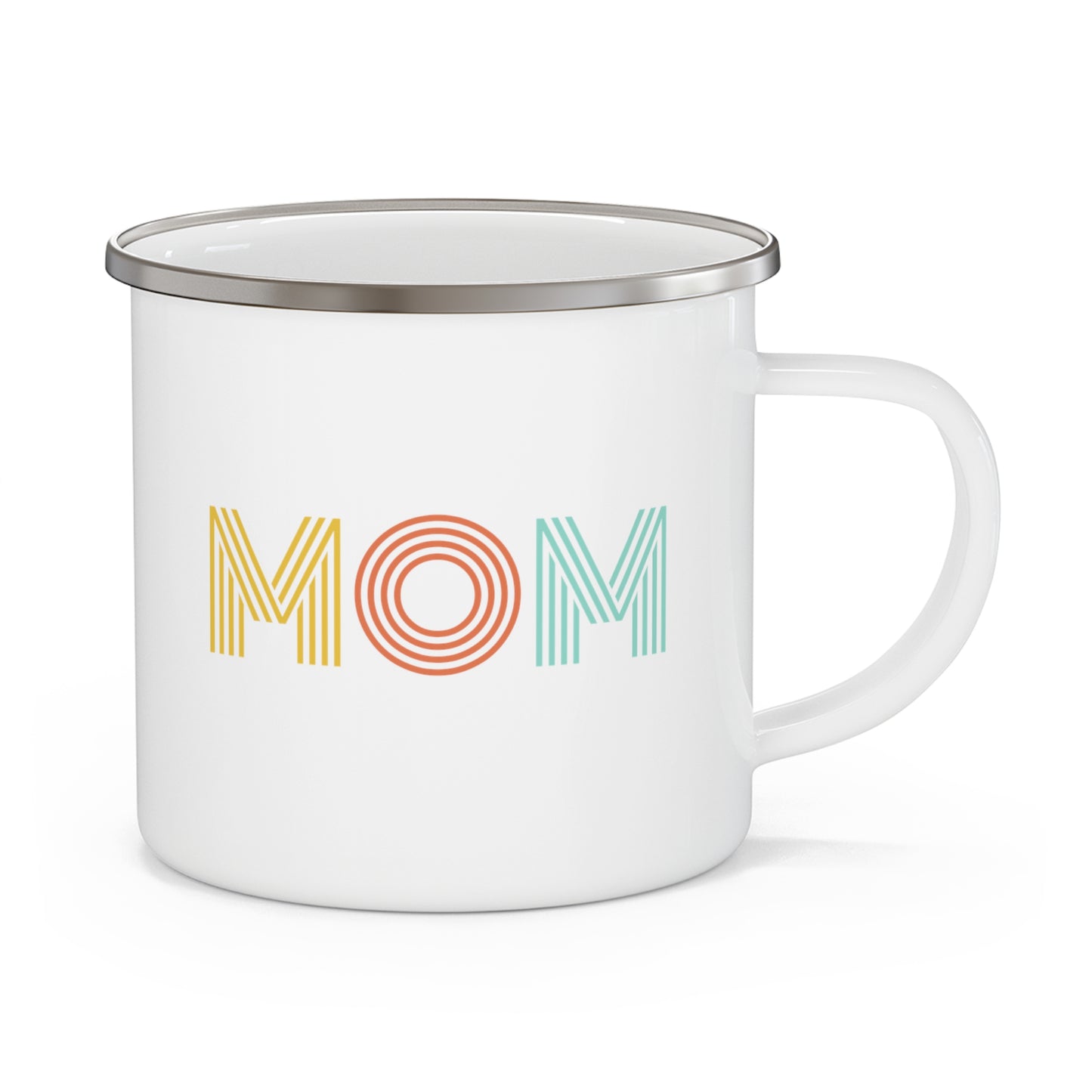 Mom Est 2023 Mothers Day Gift for Mommy 12oz Enamel Mug