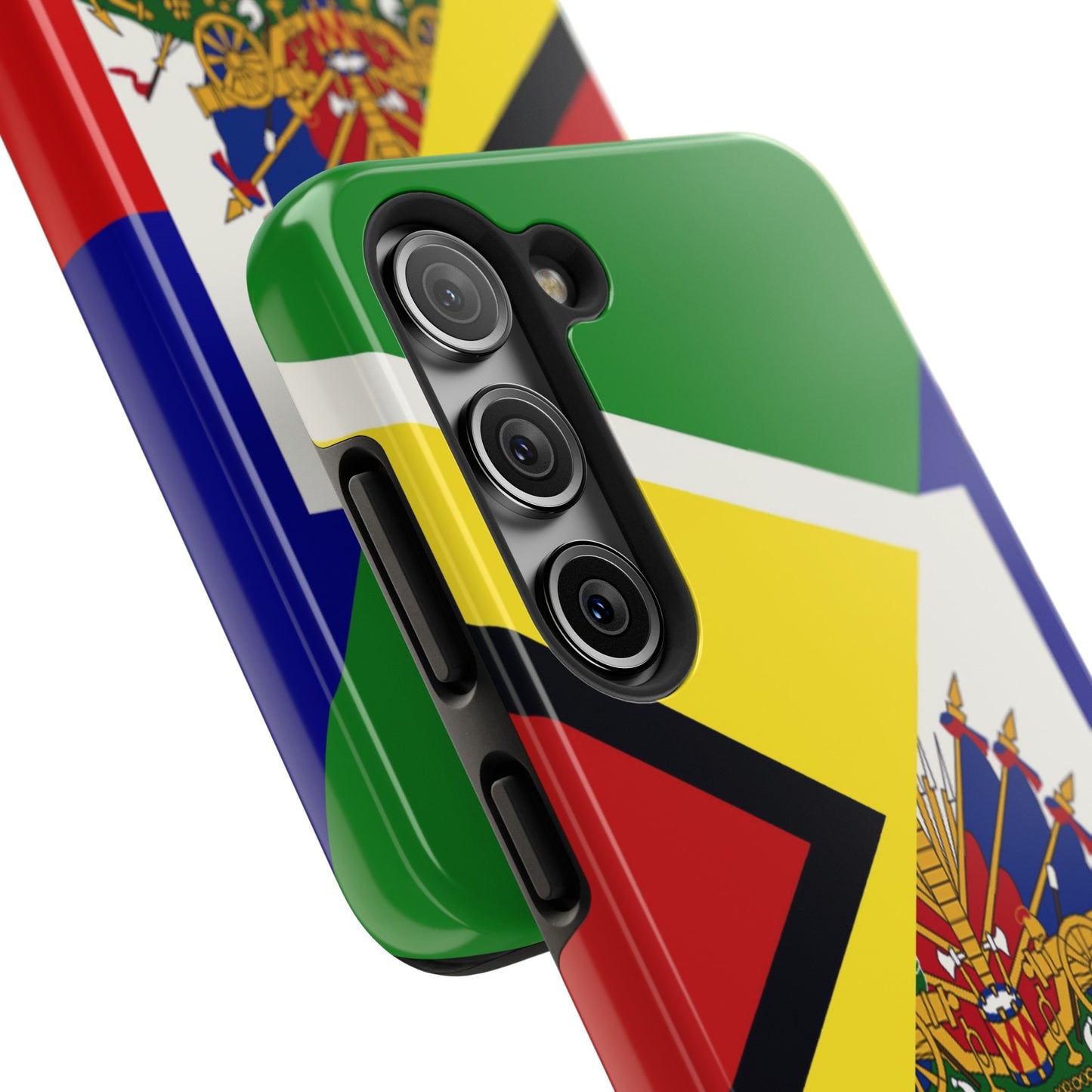 Haiti Guyana Flag Haitian Guyanese Tough Phone Cases