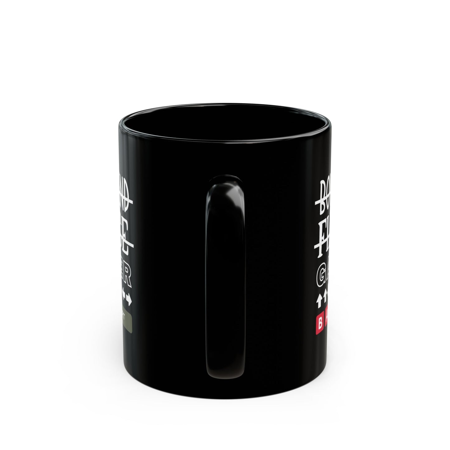 Boyfriend Fiance Gamer Black Mug (11oz, 15oz)