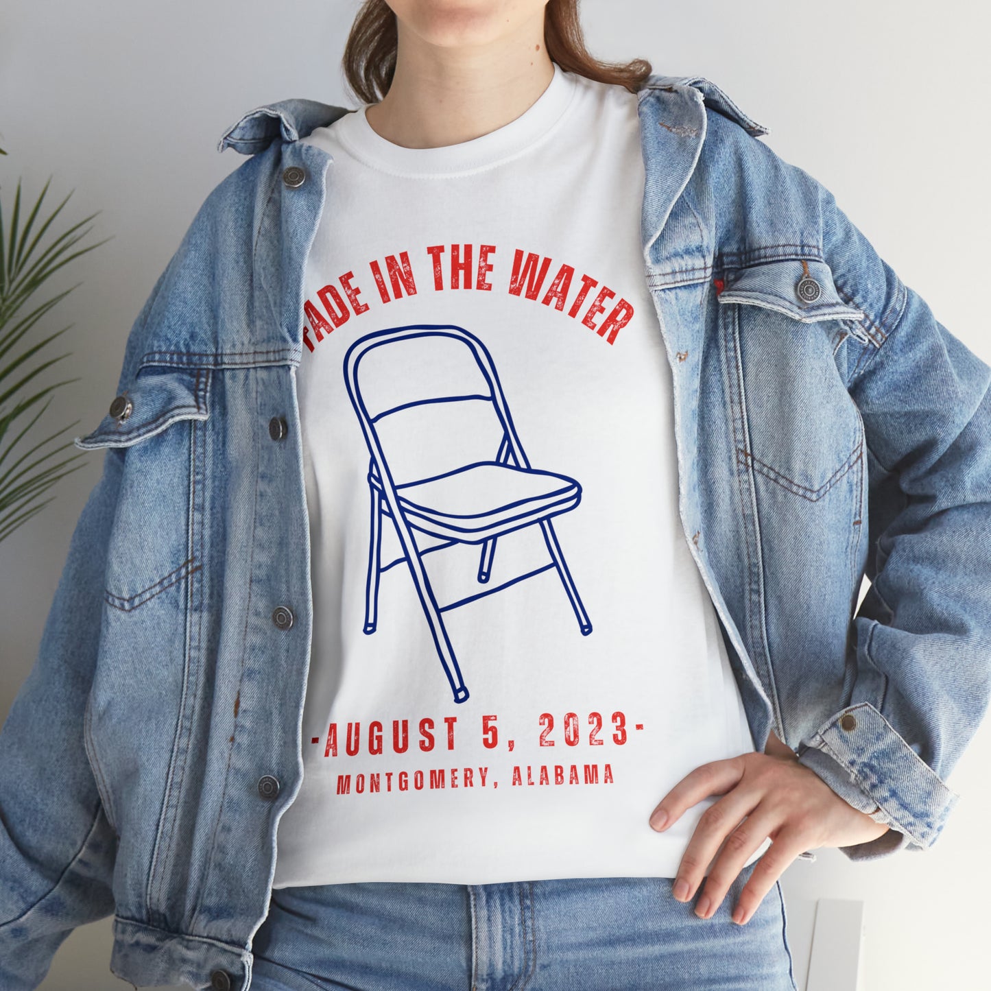 Fade in The Water Tee Shirt | Thors Chair Montgomery Alabama T-Shirt