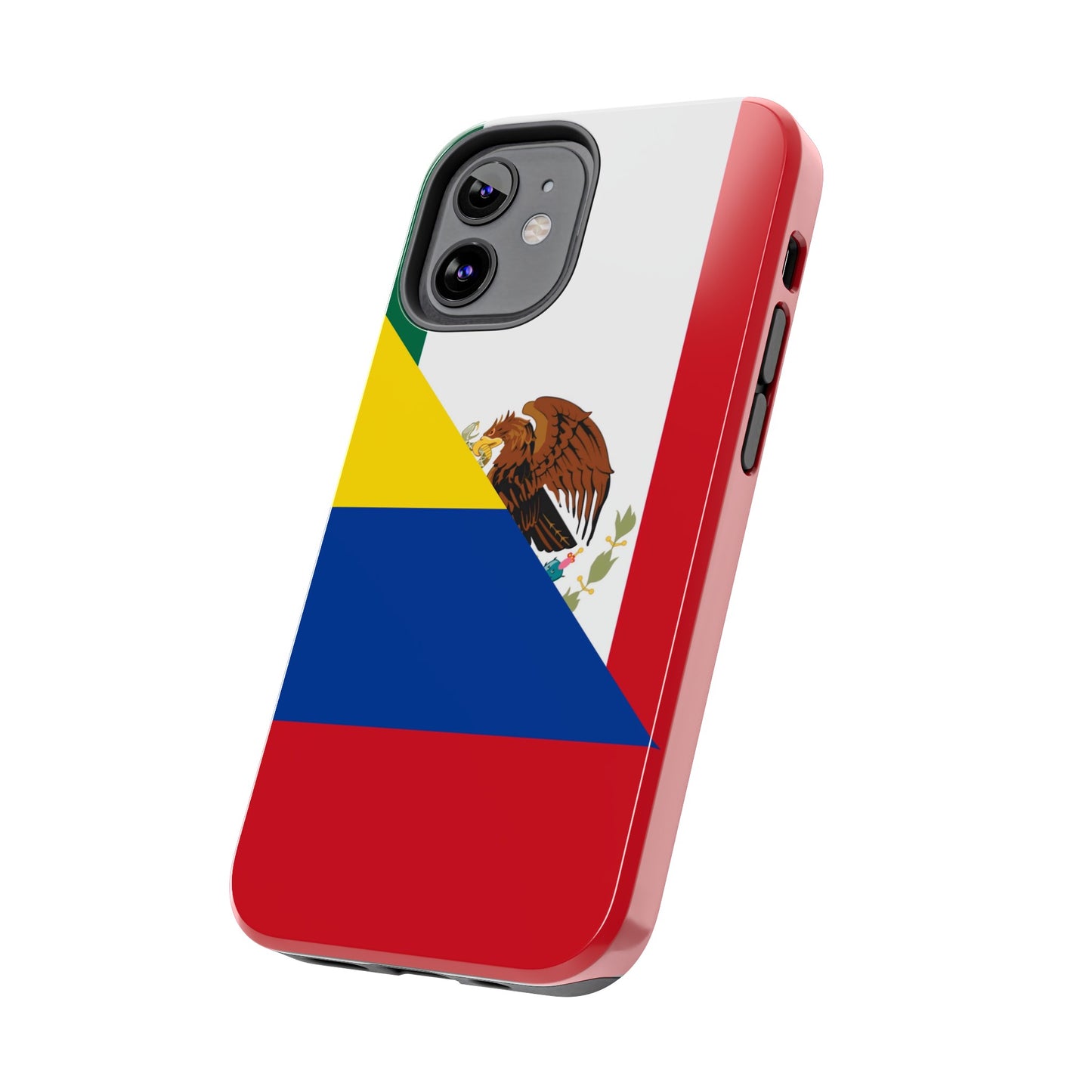 Mexican Colombian Flag Half Mexico Colombia Tough Phone Cases