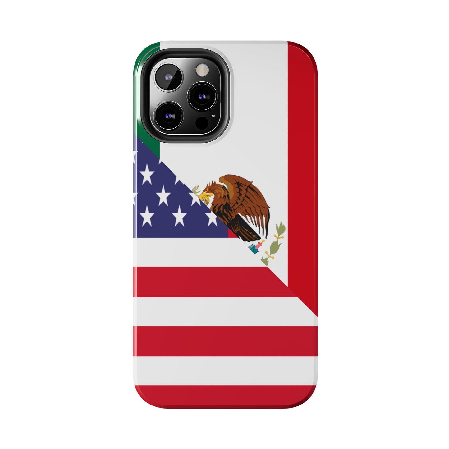 Mexican American Flag Mexico USA Tough Phone Cases