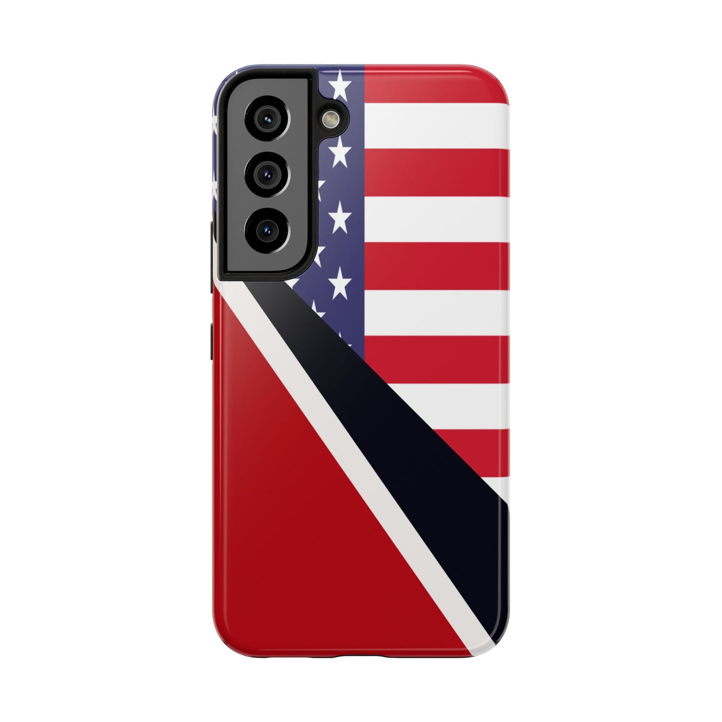 Trinidad American Flag Trini USA Tough Phone Cases