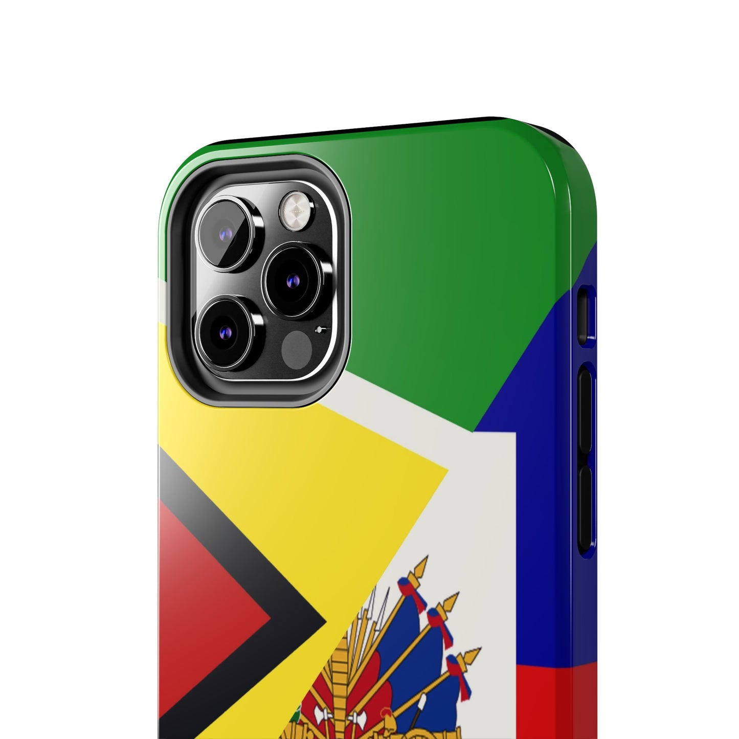 Haiti Guyana Flag Haitian Guyanese Tough Phone Cases