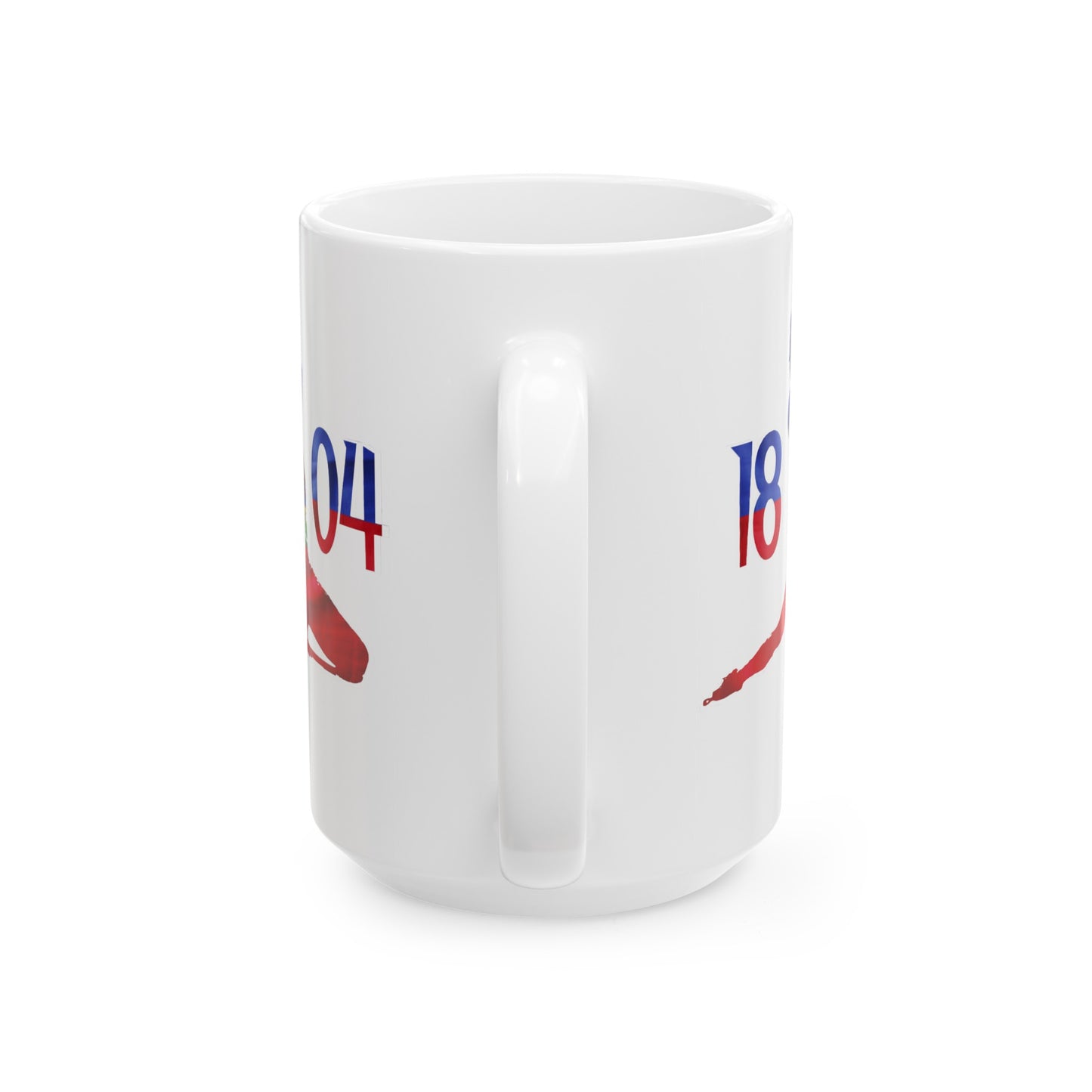 Haitian Flag 1804 Neg Mawon | Haitian Independence Neg Marron Ceramic Mug 11oz, 15oz Cup