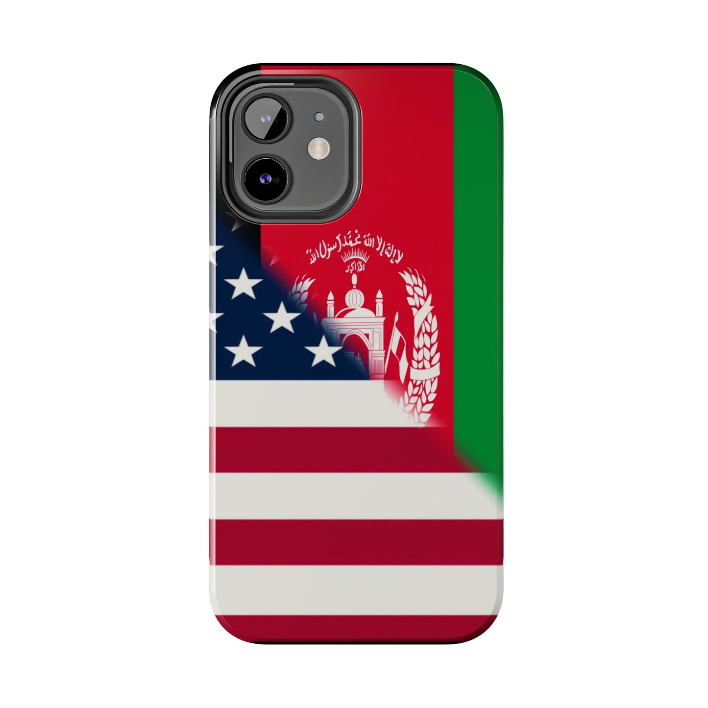 Afghan USA Flag Afghanistan American Tough Phone Cases