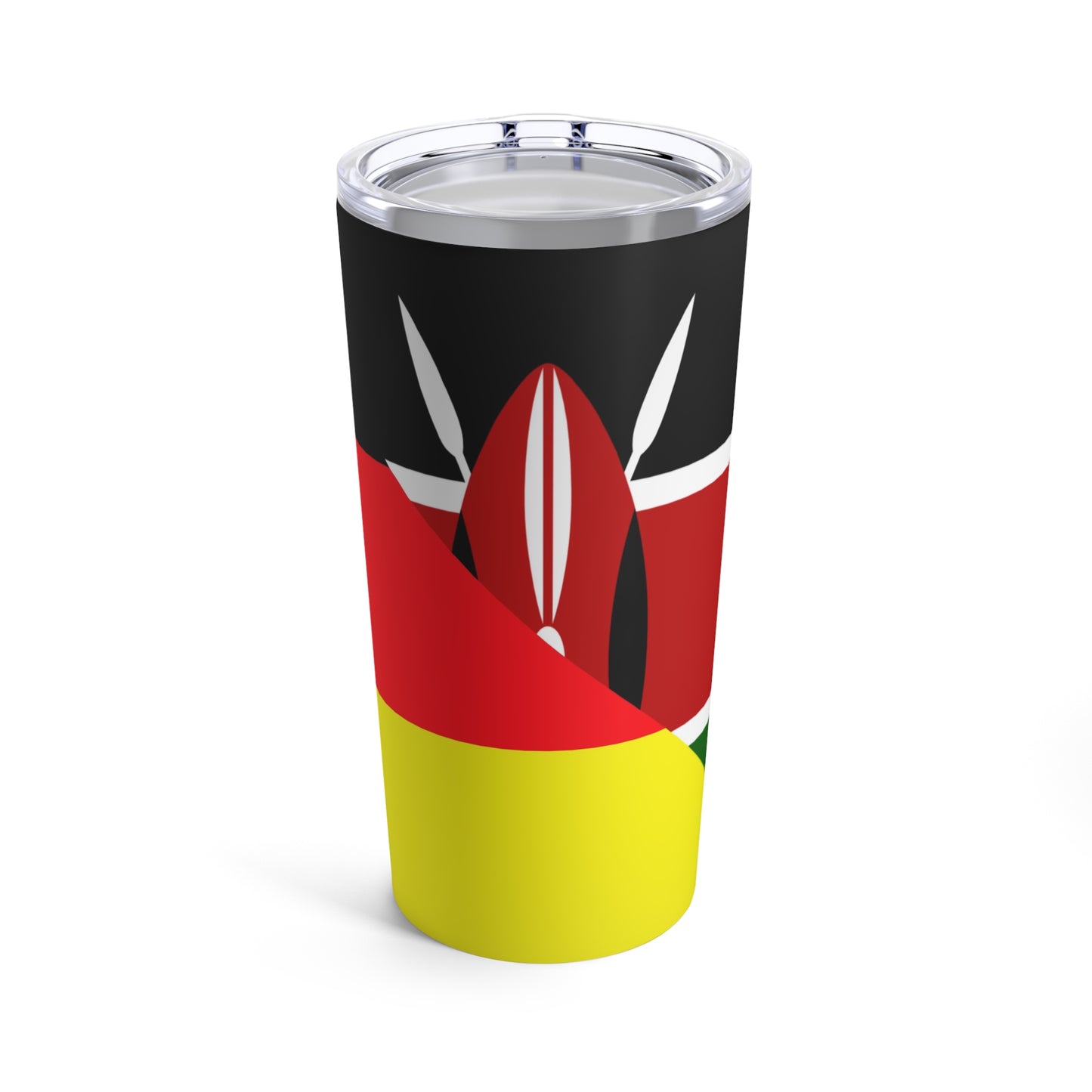 German Kenyan Flag Germany Kenya Tumbler 20oz