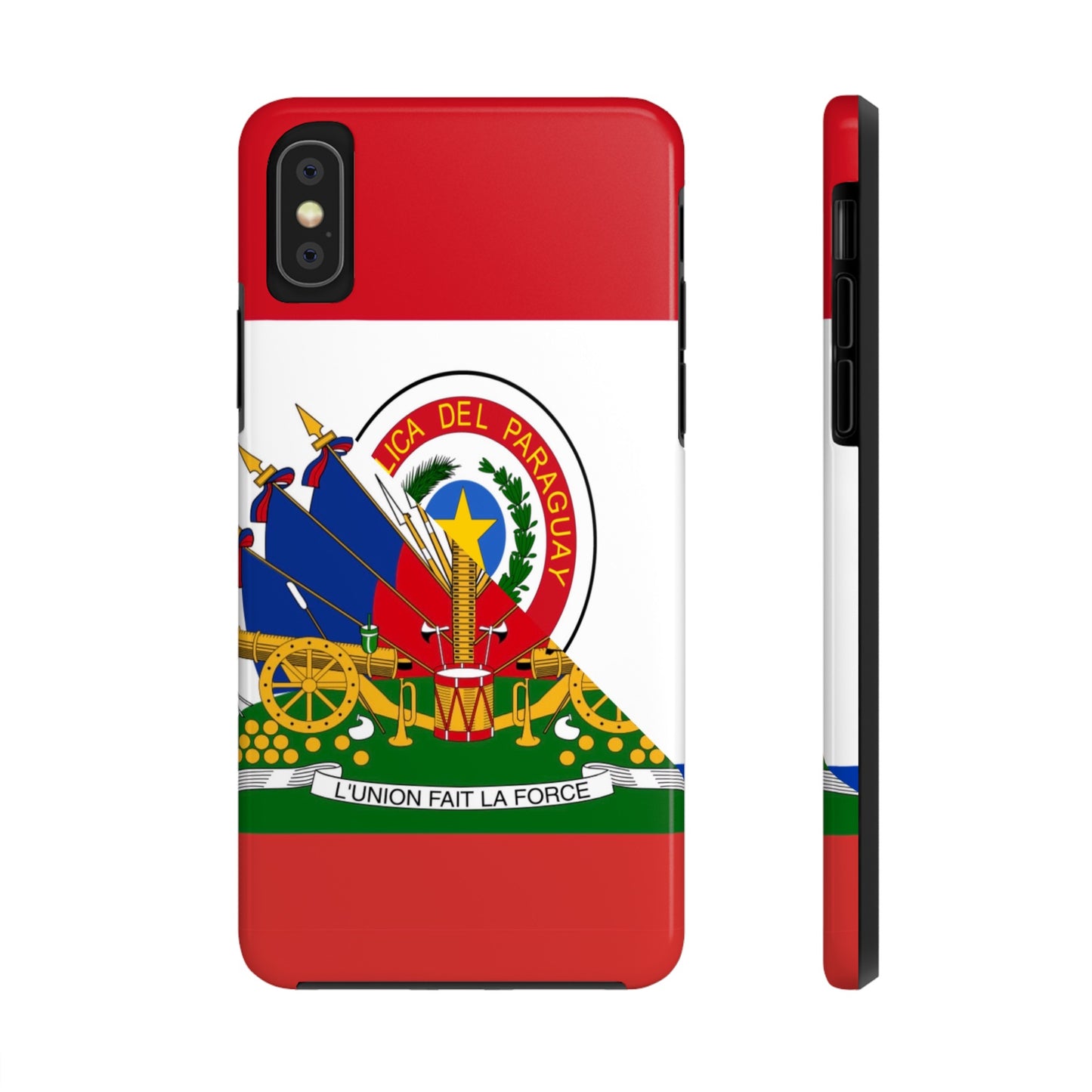 Haitian Paraguayan Flag | Haiti Paraguay Tough Phone Cases