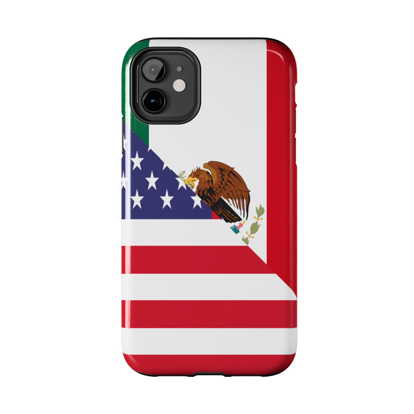 Mexican American Flag Mexico USA Tough Phone Cases