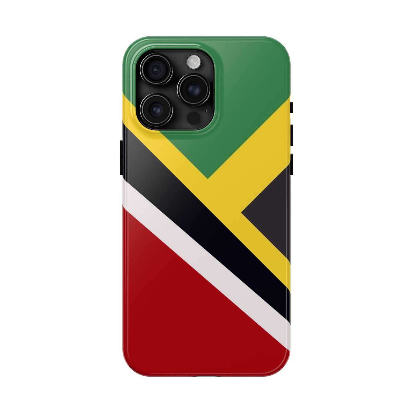 Jamaica Trinidad Flag Jamaican Trini Tough Phone Cases