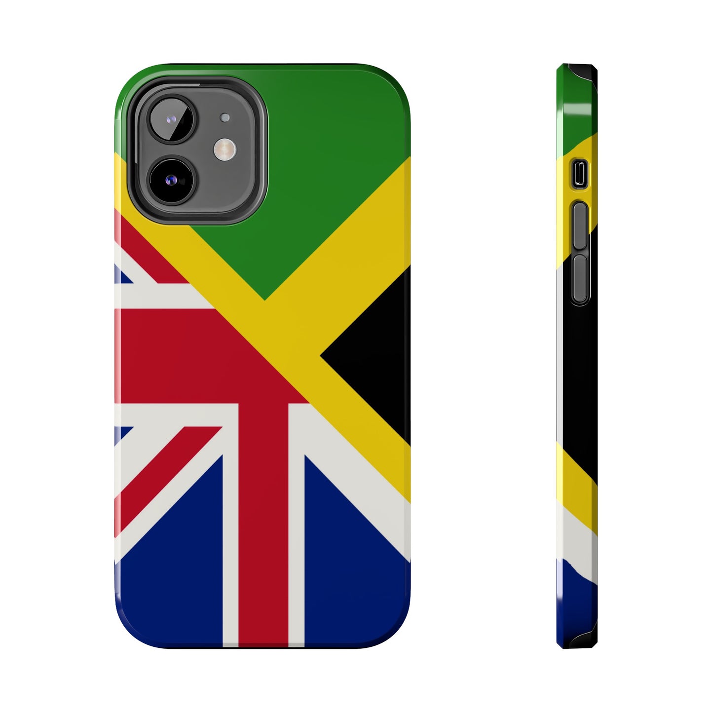 UK Jamaican Flag Union Jack Jamaica Tough Phone Cases