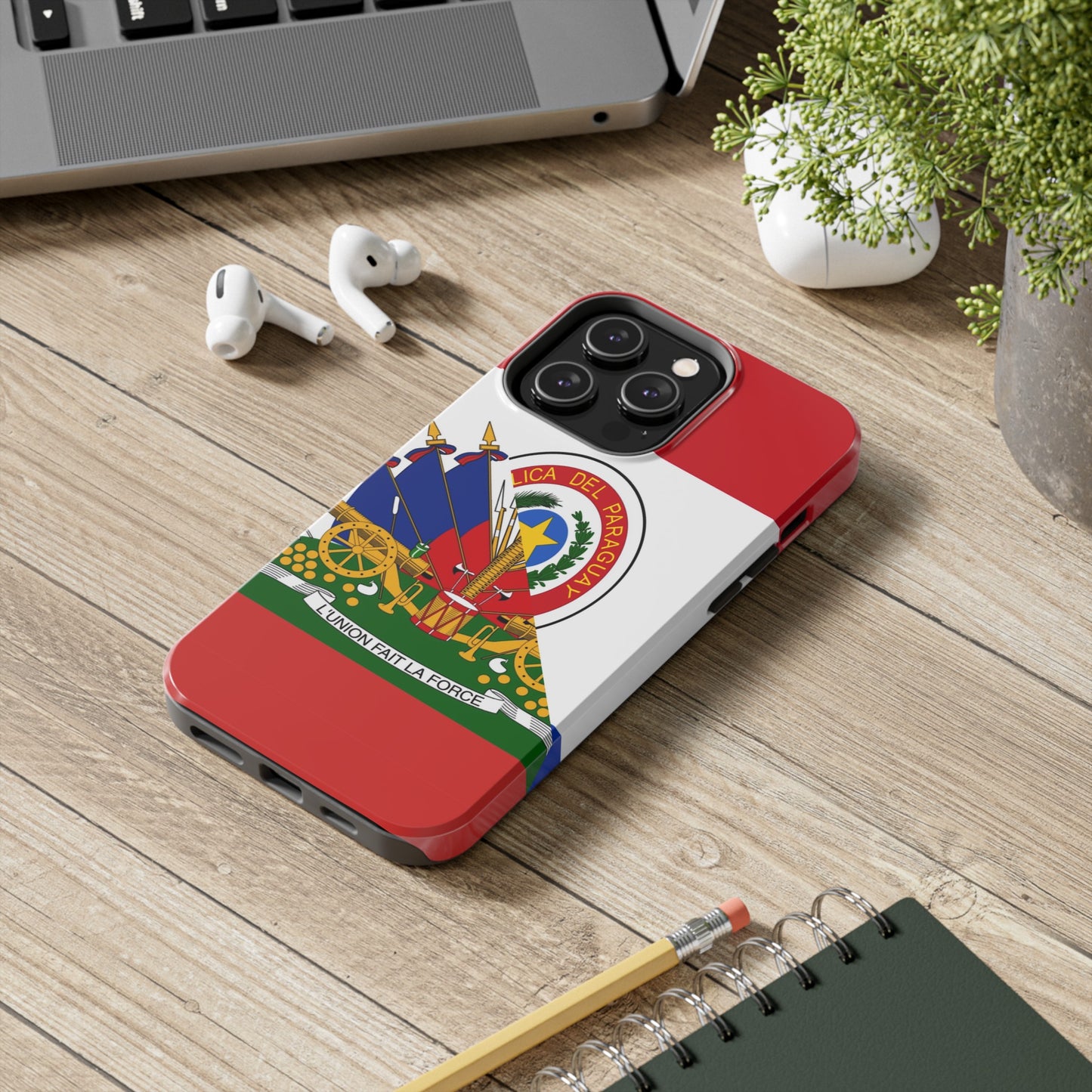 Haitian Paraguayan Flag | Haiti Paraguay Tough Phone Cases