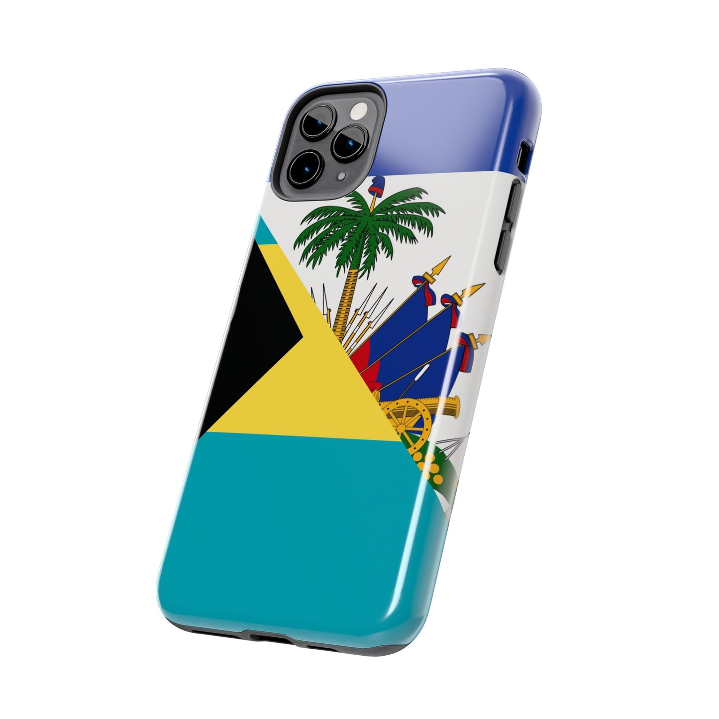 Bahamas Haiti Flag Bahamian Haitian Tough Phone Cases