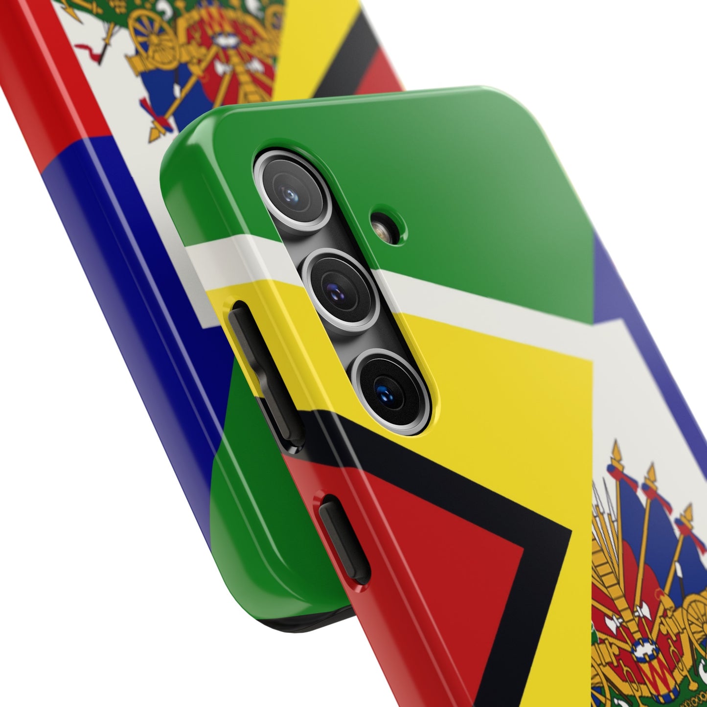 Haiti Guyana Flag Haitian Guyanese Tough Phone Cases