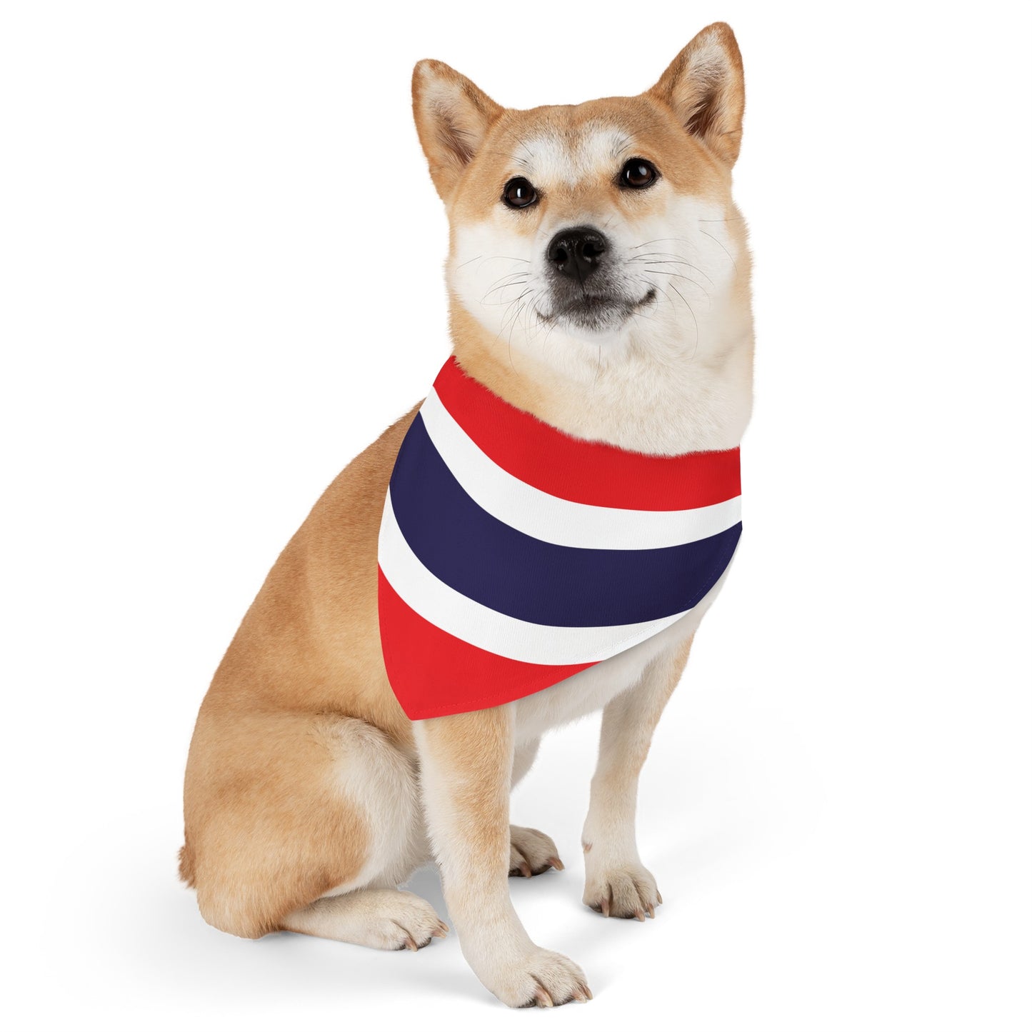 Thailand Pet Bandana Collar | Thai Flag Dog Cat Animal