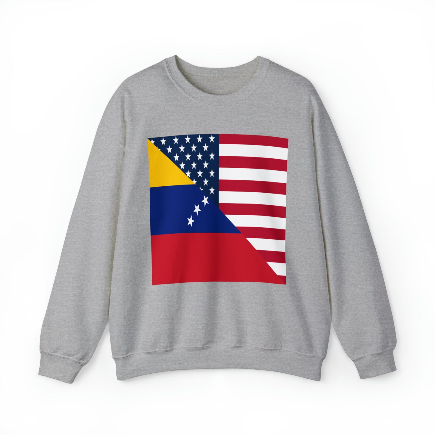 Venezuela American Flag Half Venezuelan USA Unisex Sweatshirt