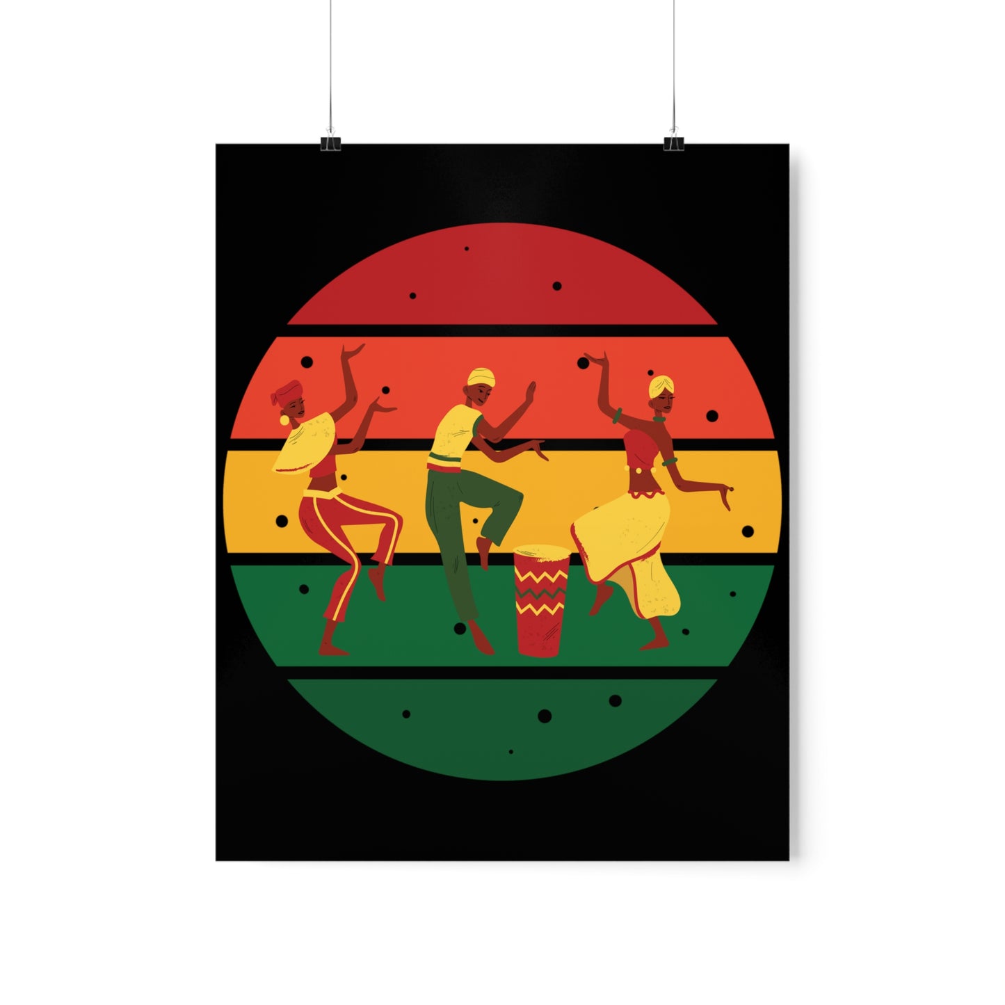 African Dance | Africa Diaspora Premium Matte Poster