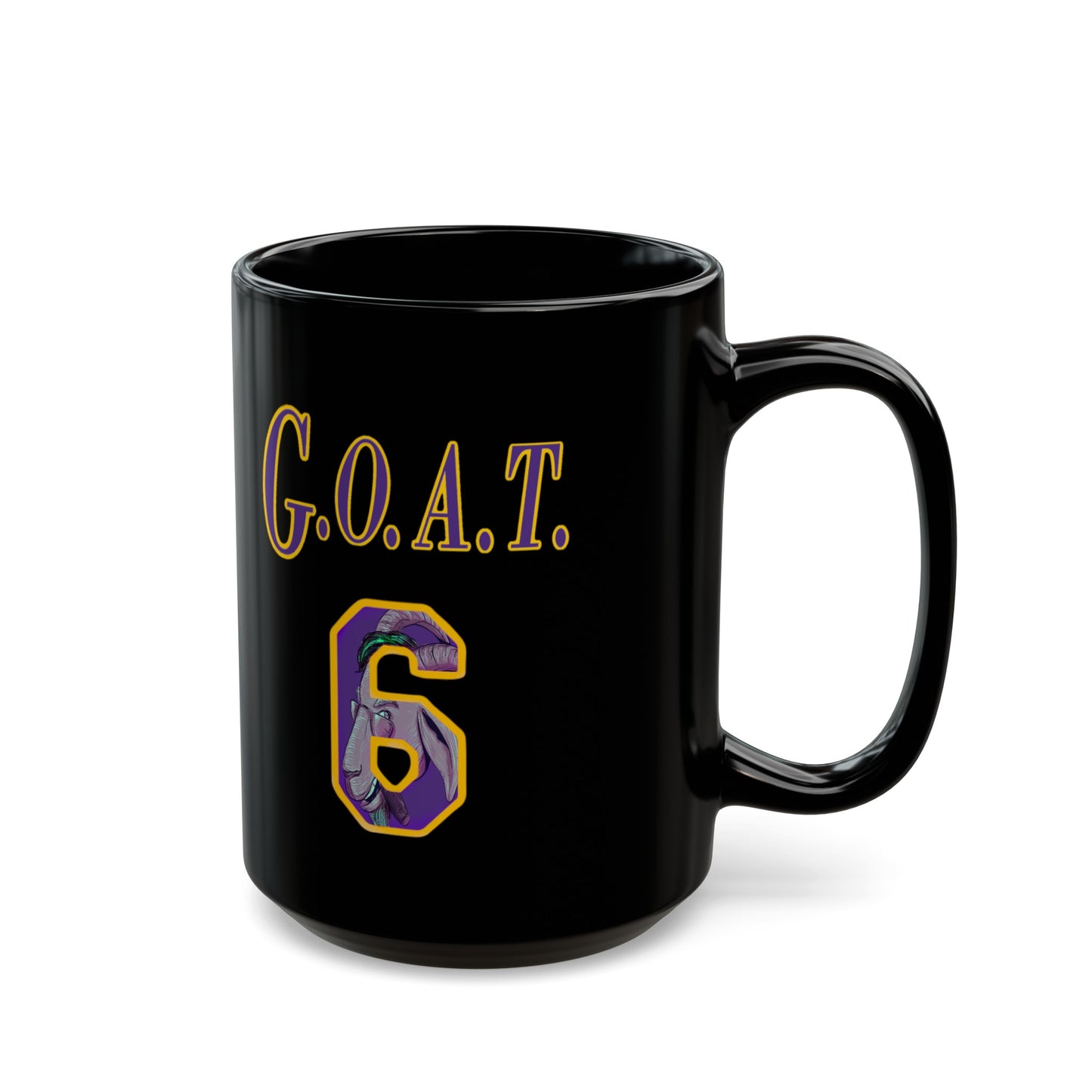 Goat 6 LA Black Mug (11oz, 15oz)