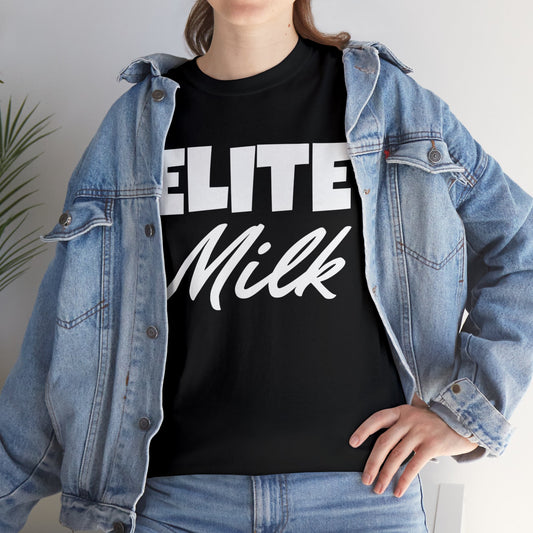 Elite Milk T-Shirt | Unisex Funny Pop Culture Tee Shirt