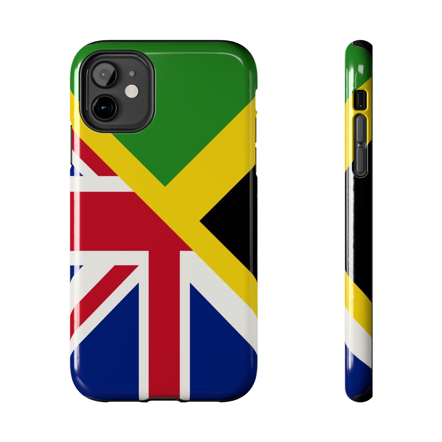 UK Jamaican Flag Union Jack Jamaica Tough Phone Cases