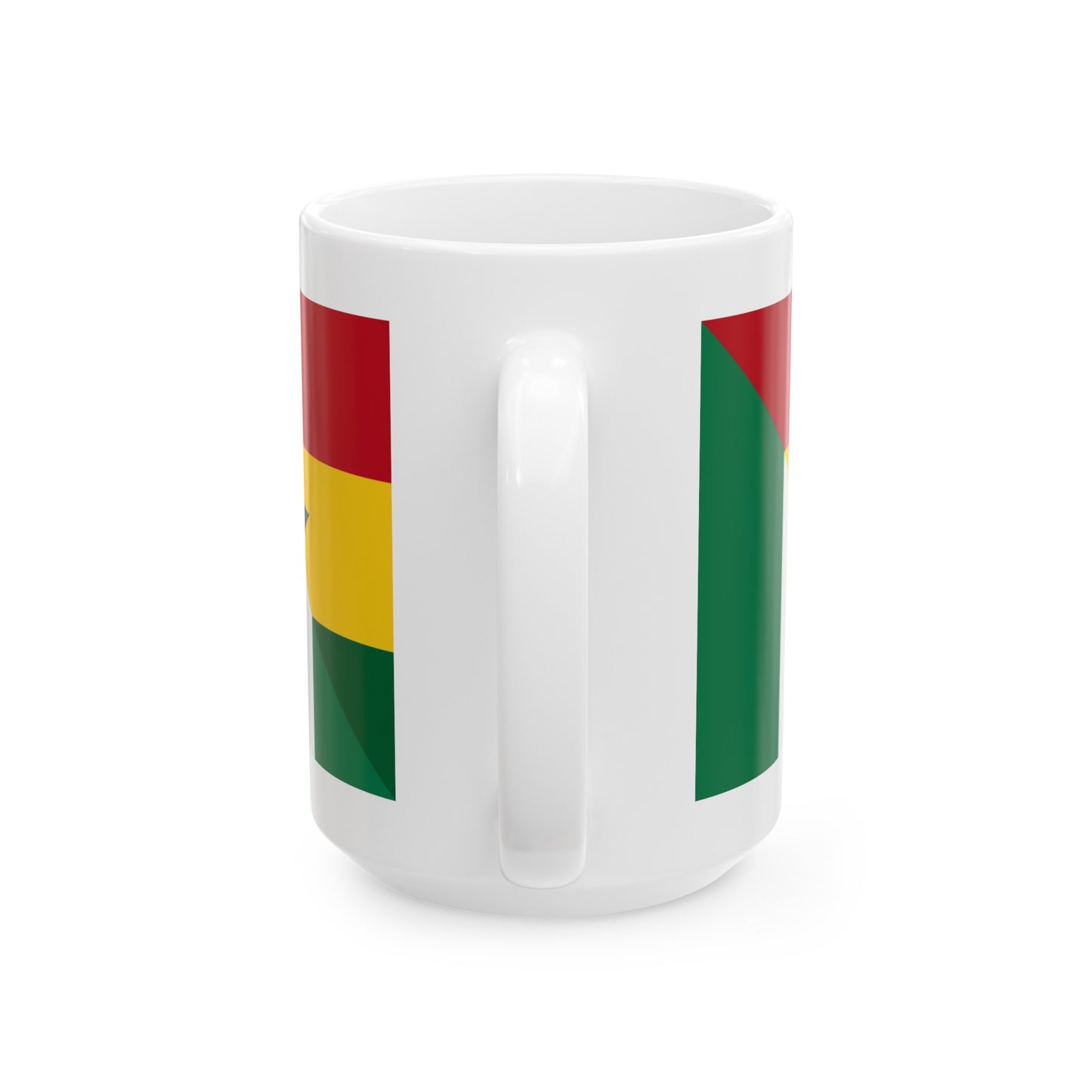 Nigerian Ghanaian Flag Nigeria Ghana Naija Ceramic Mug 11oz, 15oz Cup