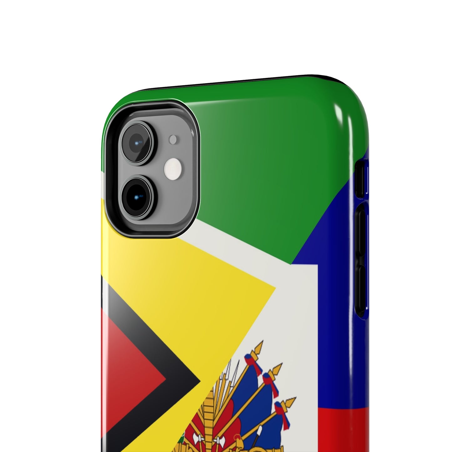 Haiti Guyana Flag Haitian Guyanese Tough Phone Cases