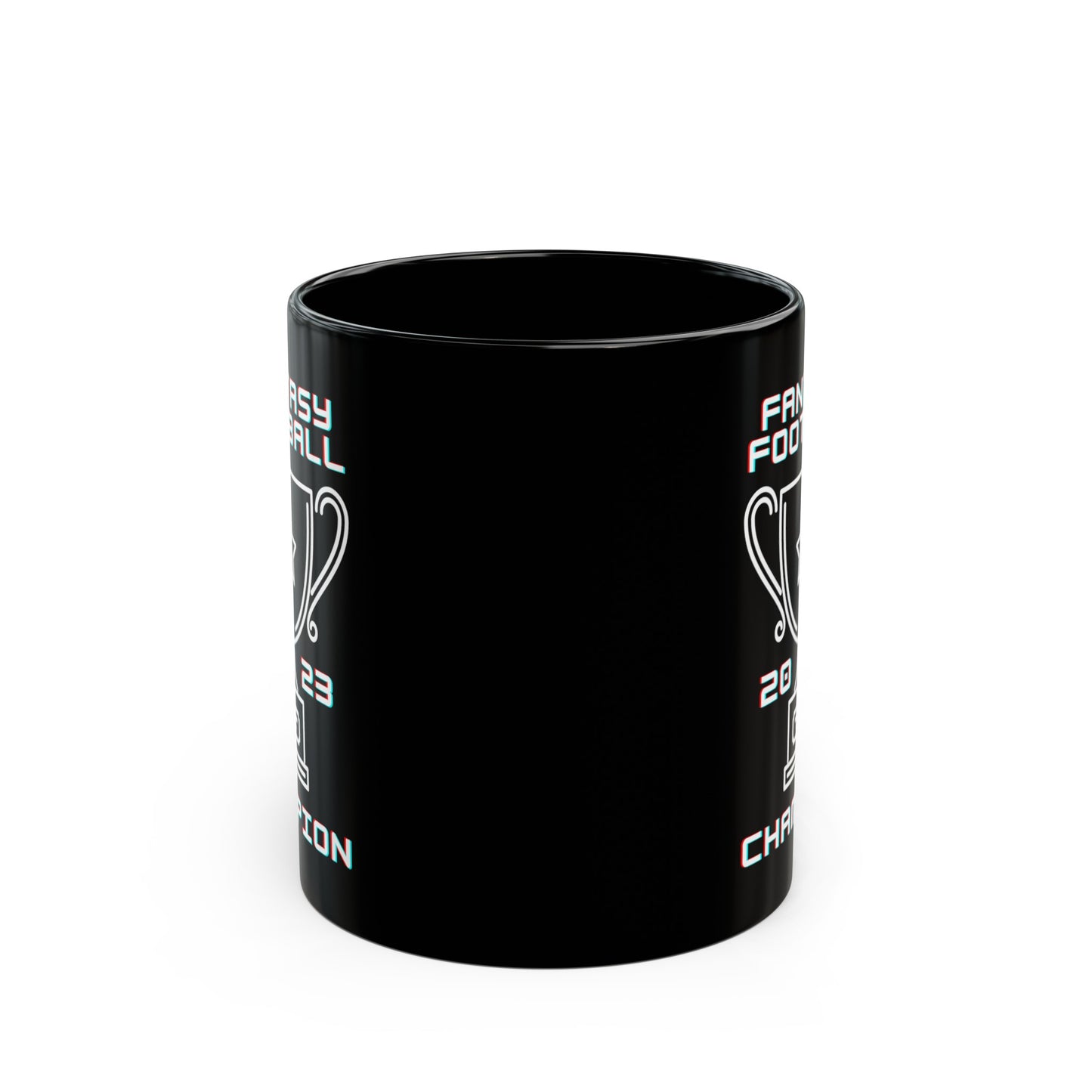 2023 Fantasy Football Champion Fantasy Champ Black Mug (11oz, 15oz)