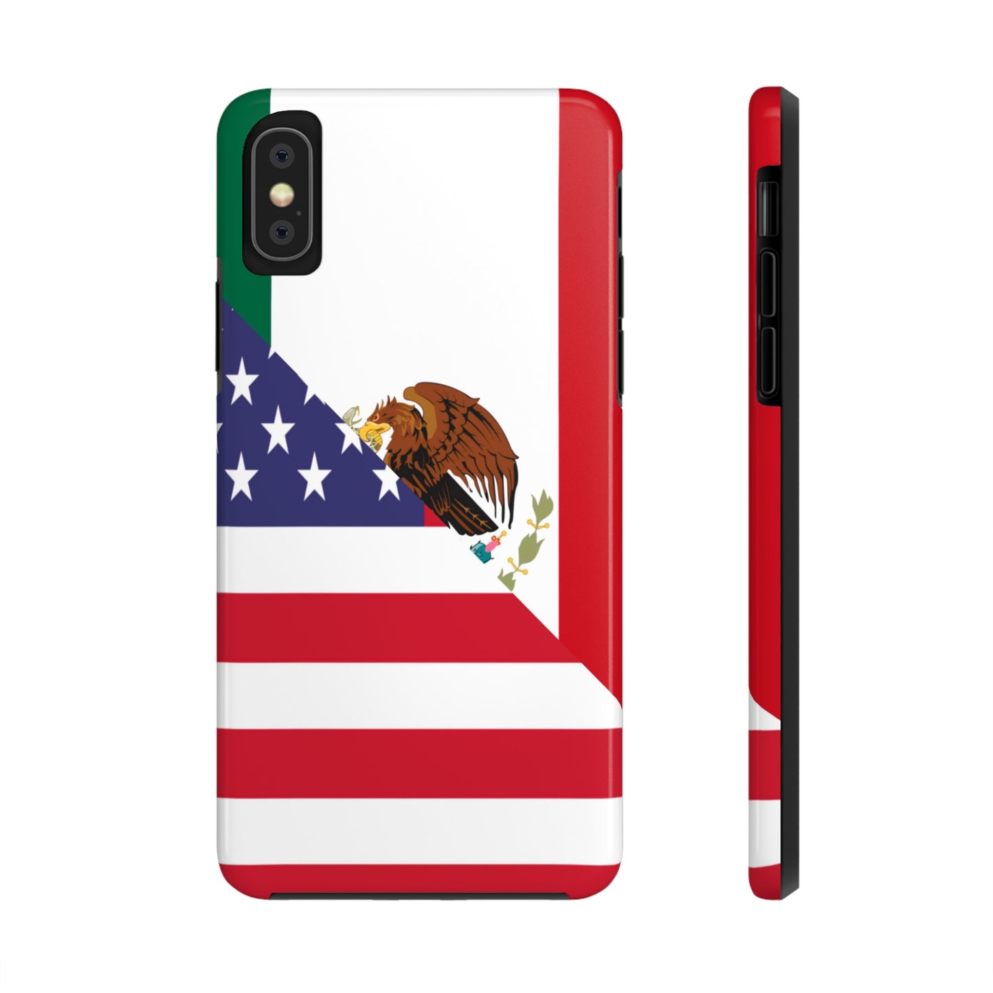 Mexican American Flag Mexico USA Tough Phone Cases