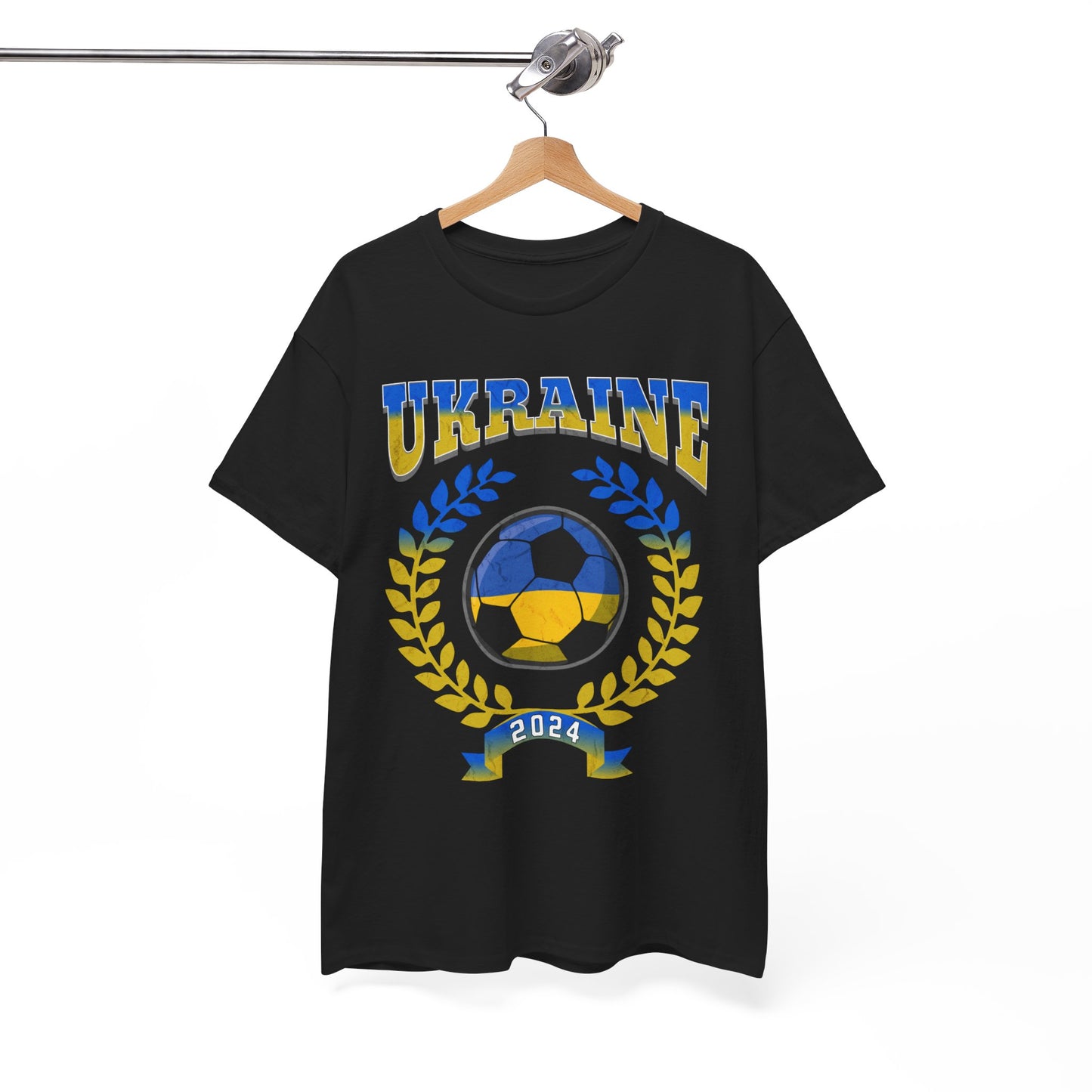 Ukraine 2024 Soccer Football Championship Games Ukrainian Team T-Shirt | Unisex Tee Shirt
