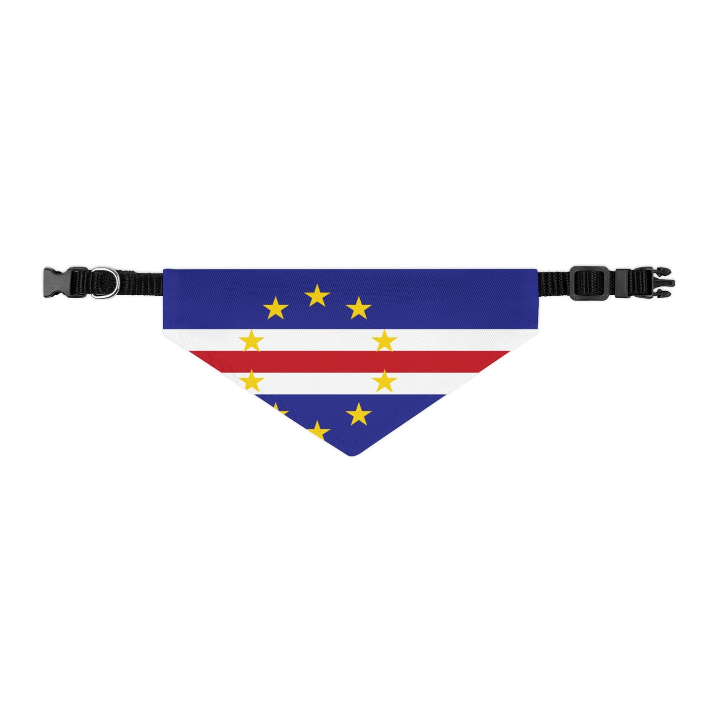 Cape Verde Flag Pet Bandana Collar | Animal Cat Dog Collar Cape Verdean