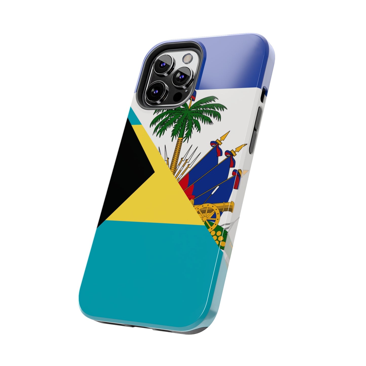 Bahamas Haiti Flag Bahamian Haitian Tough Phone Cases