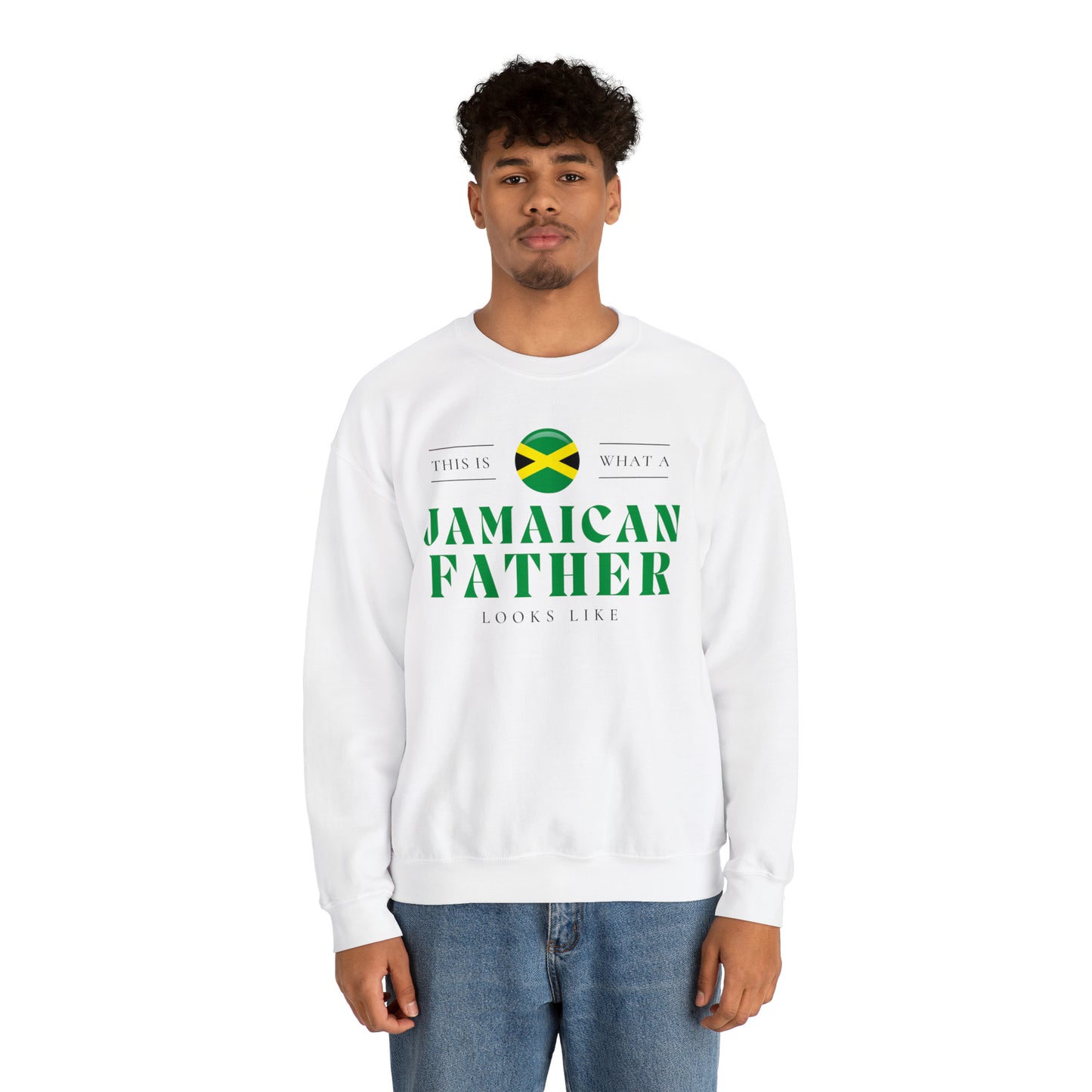 Jamaican Father Looks Like Jamaica Dad Unisex Sweatshirt