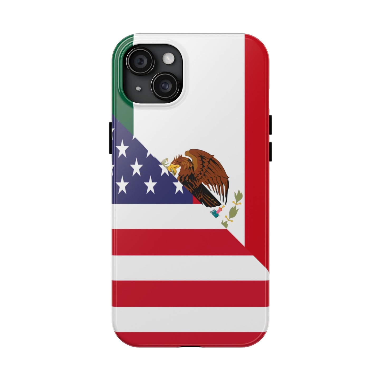 Mexican American Flag Mexico USA Tough Phone Cases