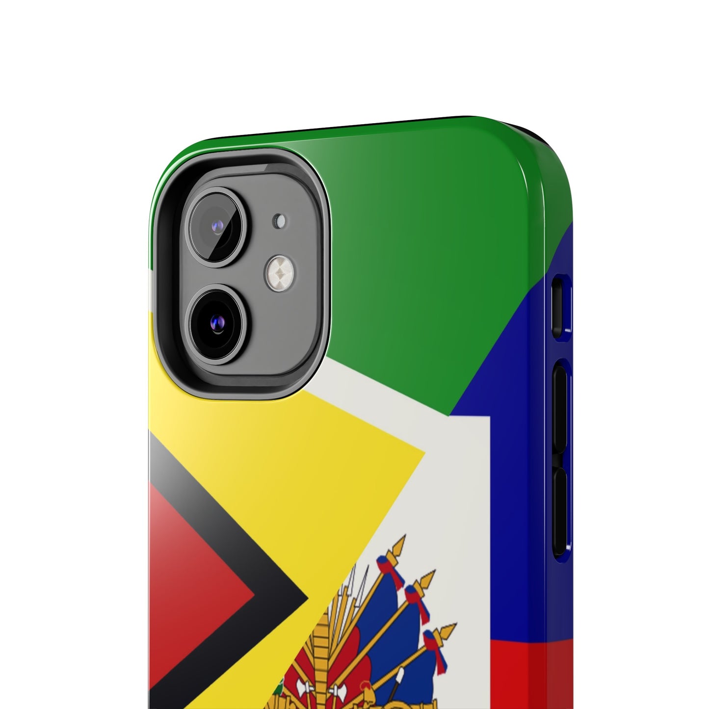 Haiti Guyana Flag Haitian Guyanese Tough Phone Cases