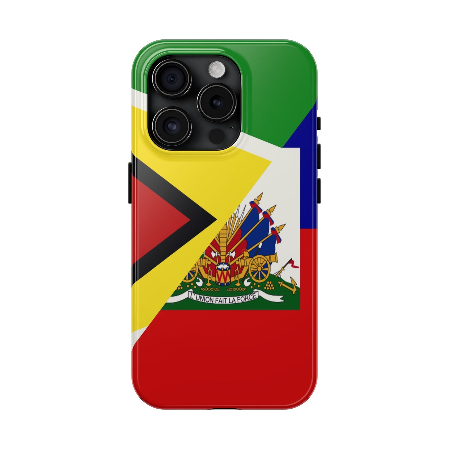 Haiti Guyana Flag Haitian Guyanese Tough Phone Cases