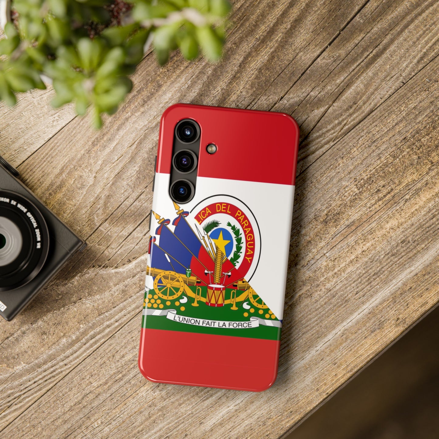 Haitian Paraguayan Flag | Haiti Paraguay Tough Phone Cases