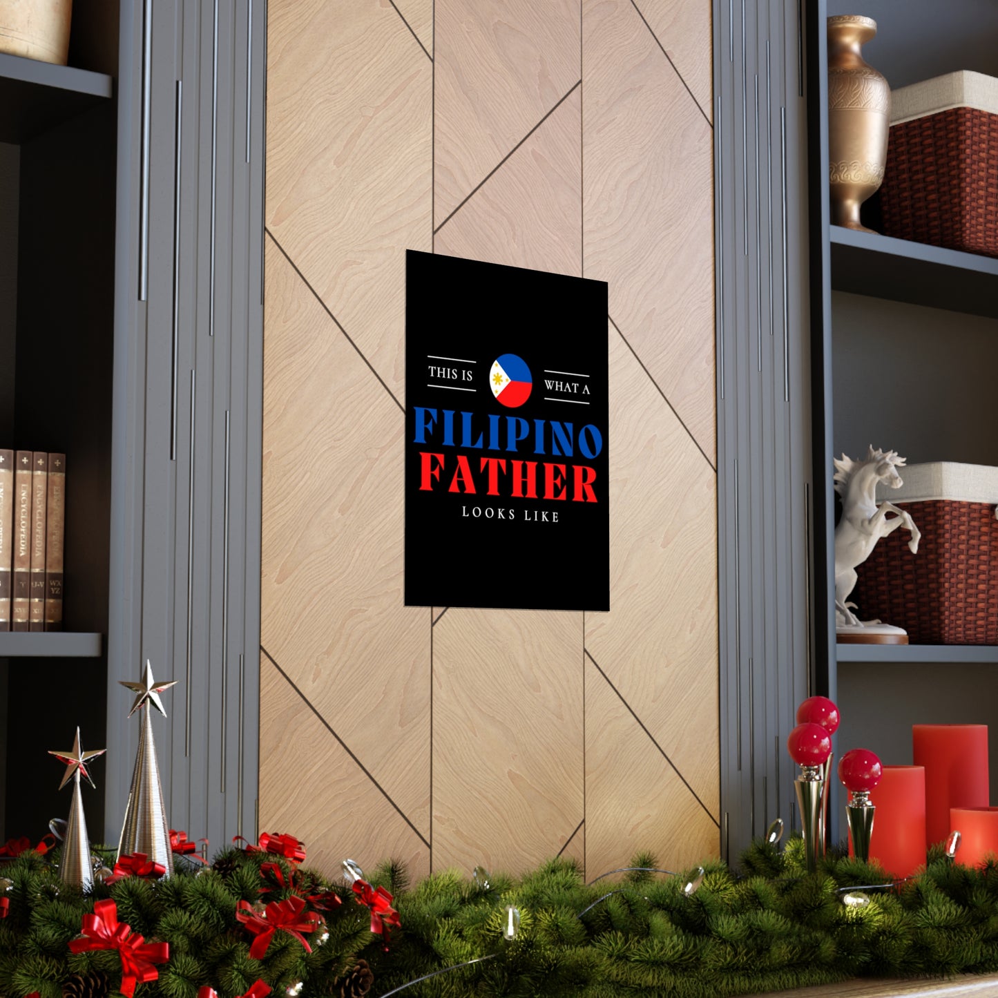 Filipino Dad Looks Like Philippines Father Premium Matte Poster