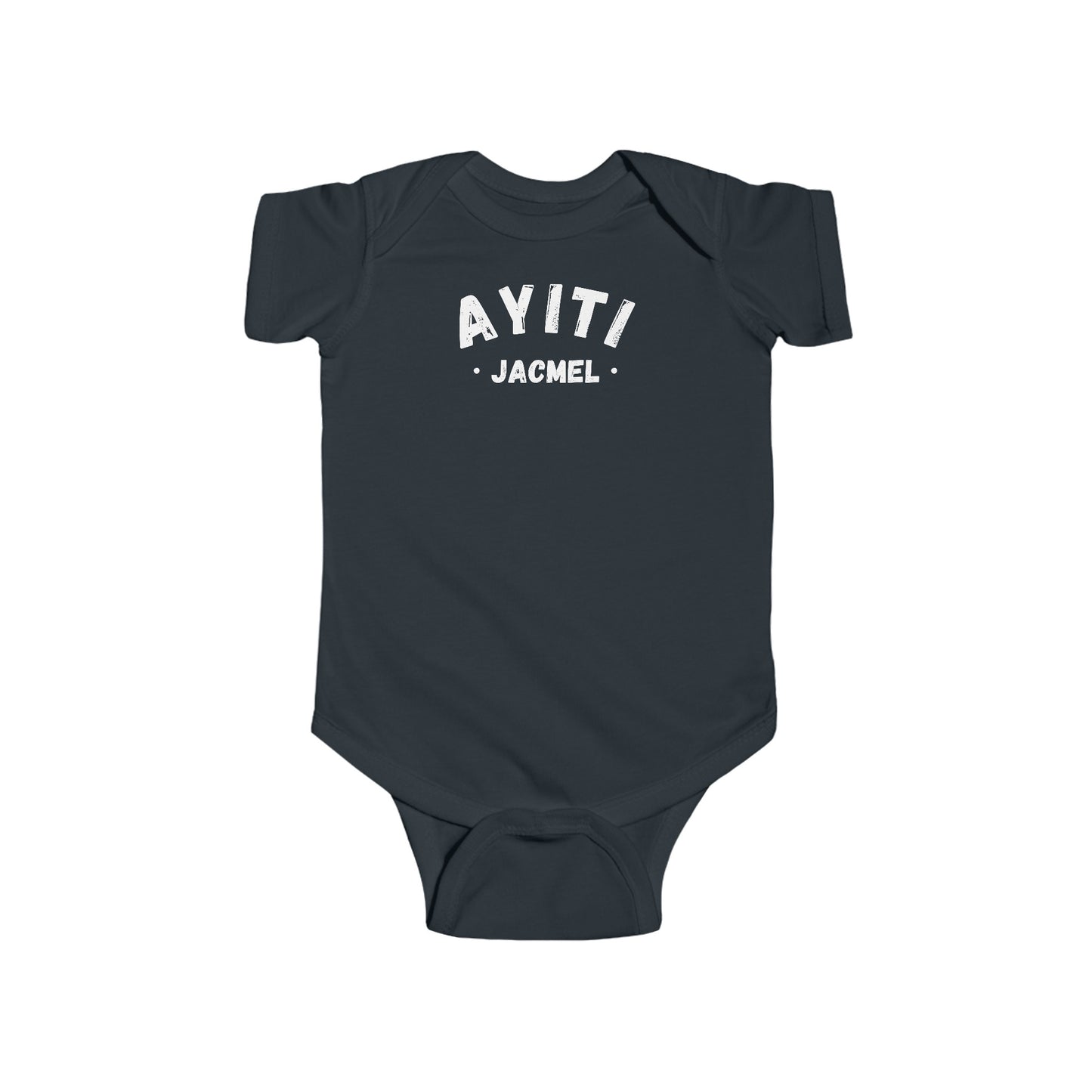 Ayiti Jacmel Haiti District Haitian Towns Cities Baby Bodysuit | Newborn Boy Girl