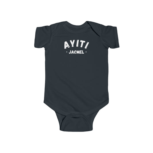 Ayiti Jacmel Haiti District Haitian Towns Cities Baby Bodysuit | Newborn Boy Girl