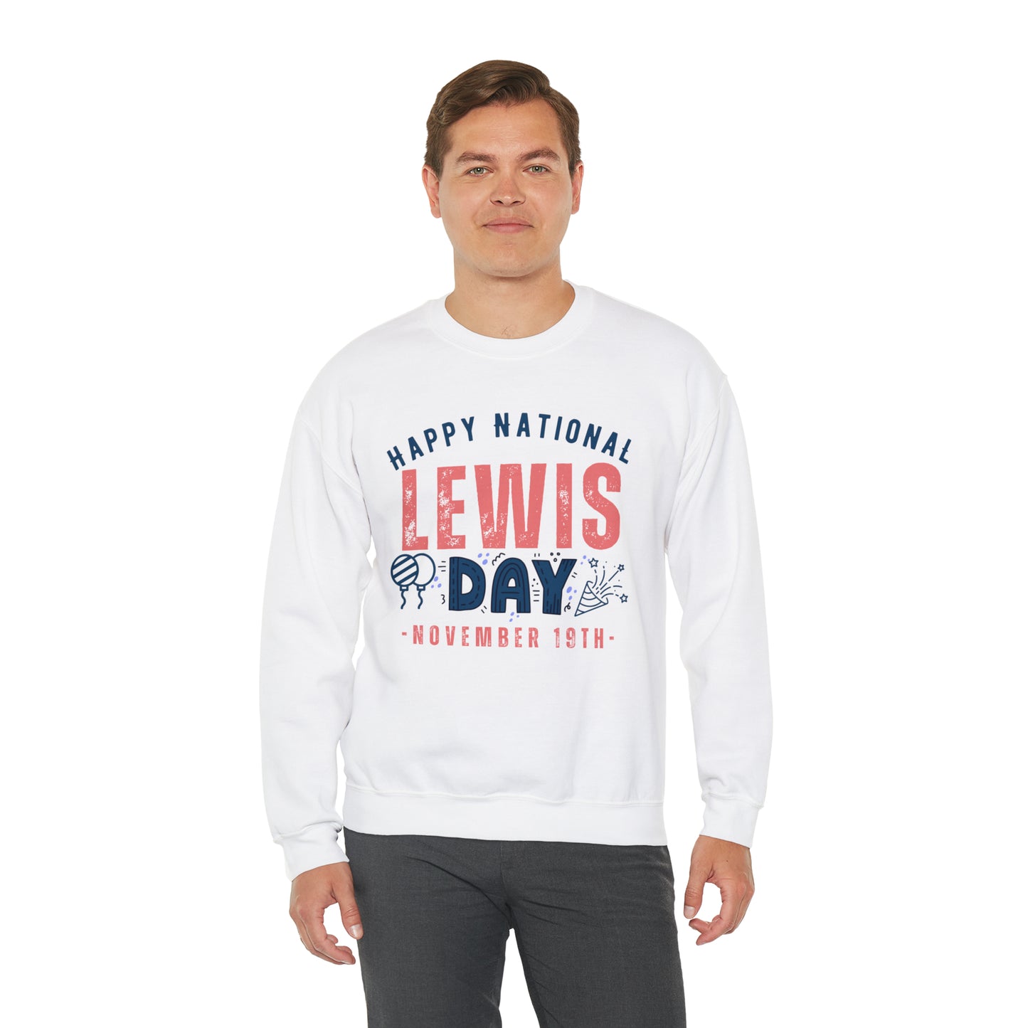 National Lewis Day November 19th Name Unisex Sweatshirt