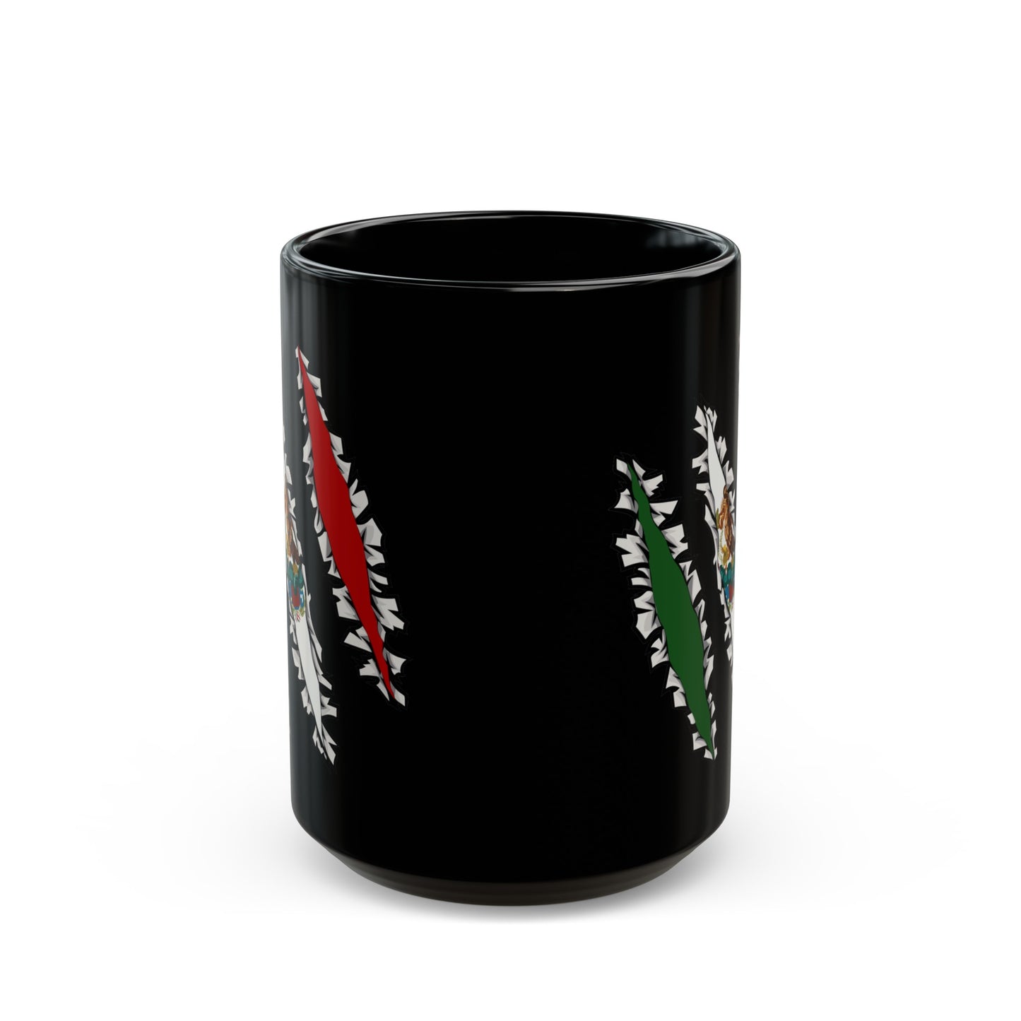 Mexico Slash Black Mug (11oz, 15oz)