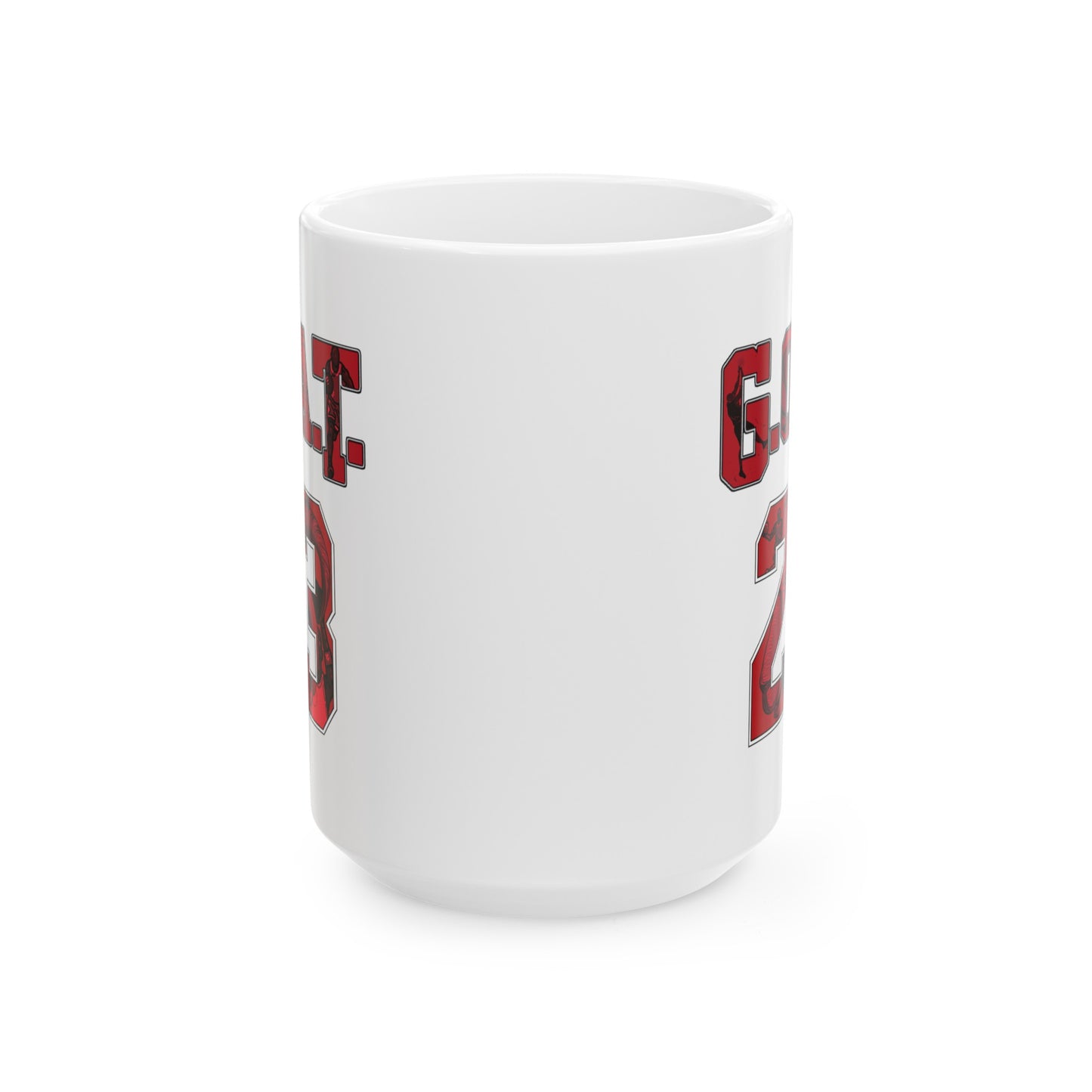 GOAT 23 | Chicago Basketball G.O.A.T. Ceramic Mug 11oz, 15oz Cup