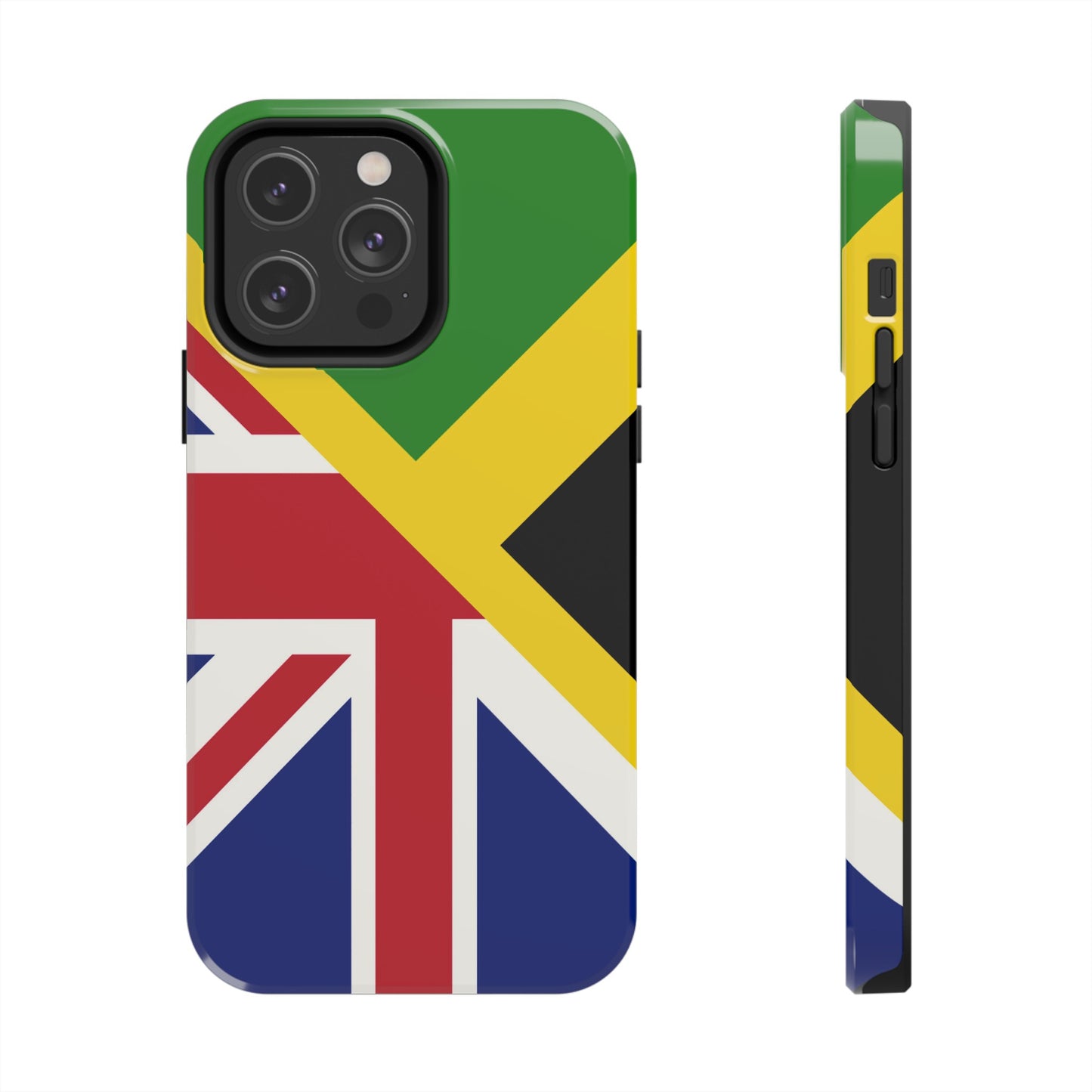 UK Jamaican Flag Union Jack Jamaica Tough Phone Cases