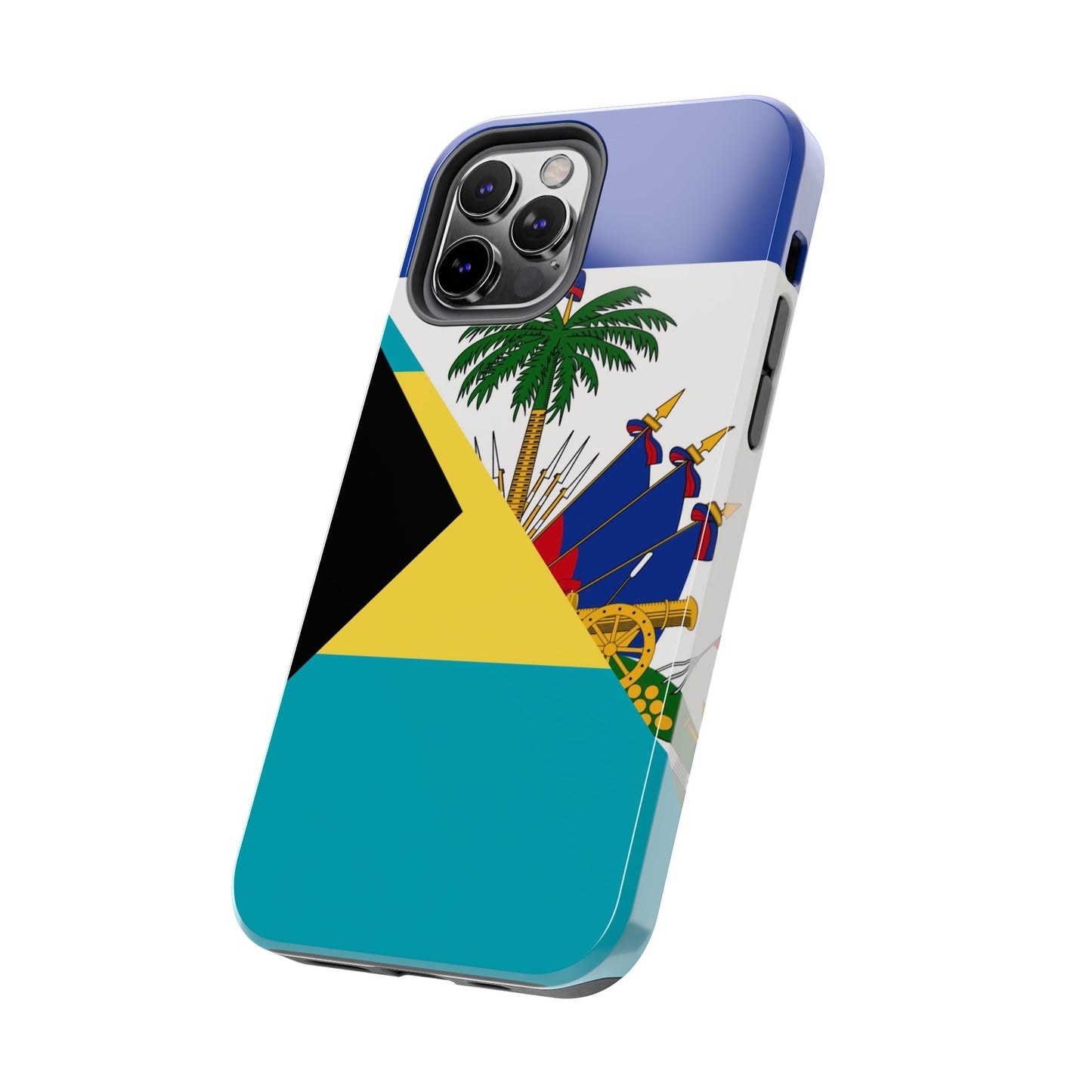 Bahamas Haiti Flag Bahamian Haitian Tough Phone Cases