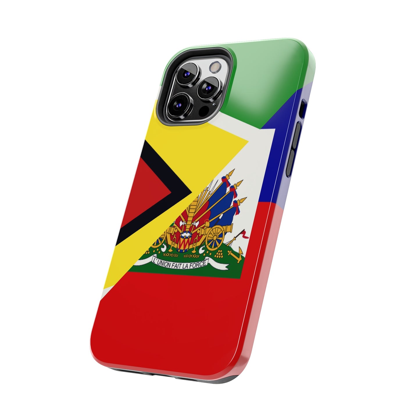 Haiti Guyana Flag Haitian Guyanese Tough Phone Cases