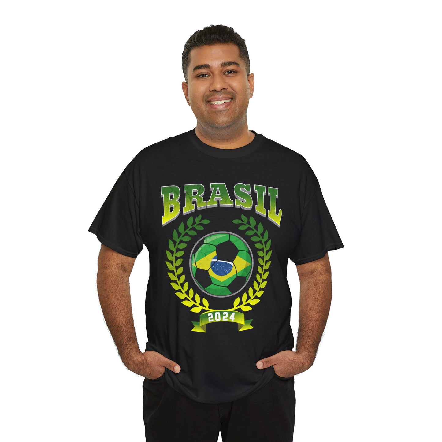 Brasil 2024 Soccer Football Championship Games Brazil Team T-Shirt | Unisex Tee Shirt